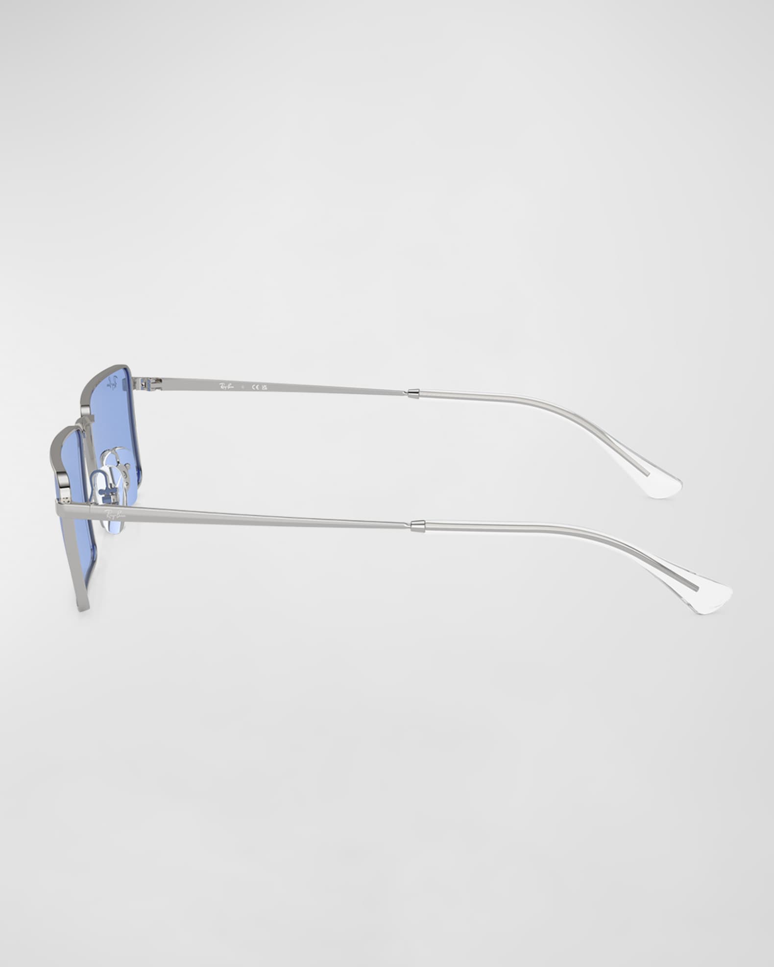 Emy Metal Rectangle Sunglasses, 59mm  1