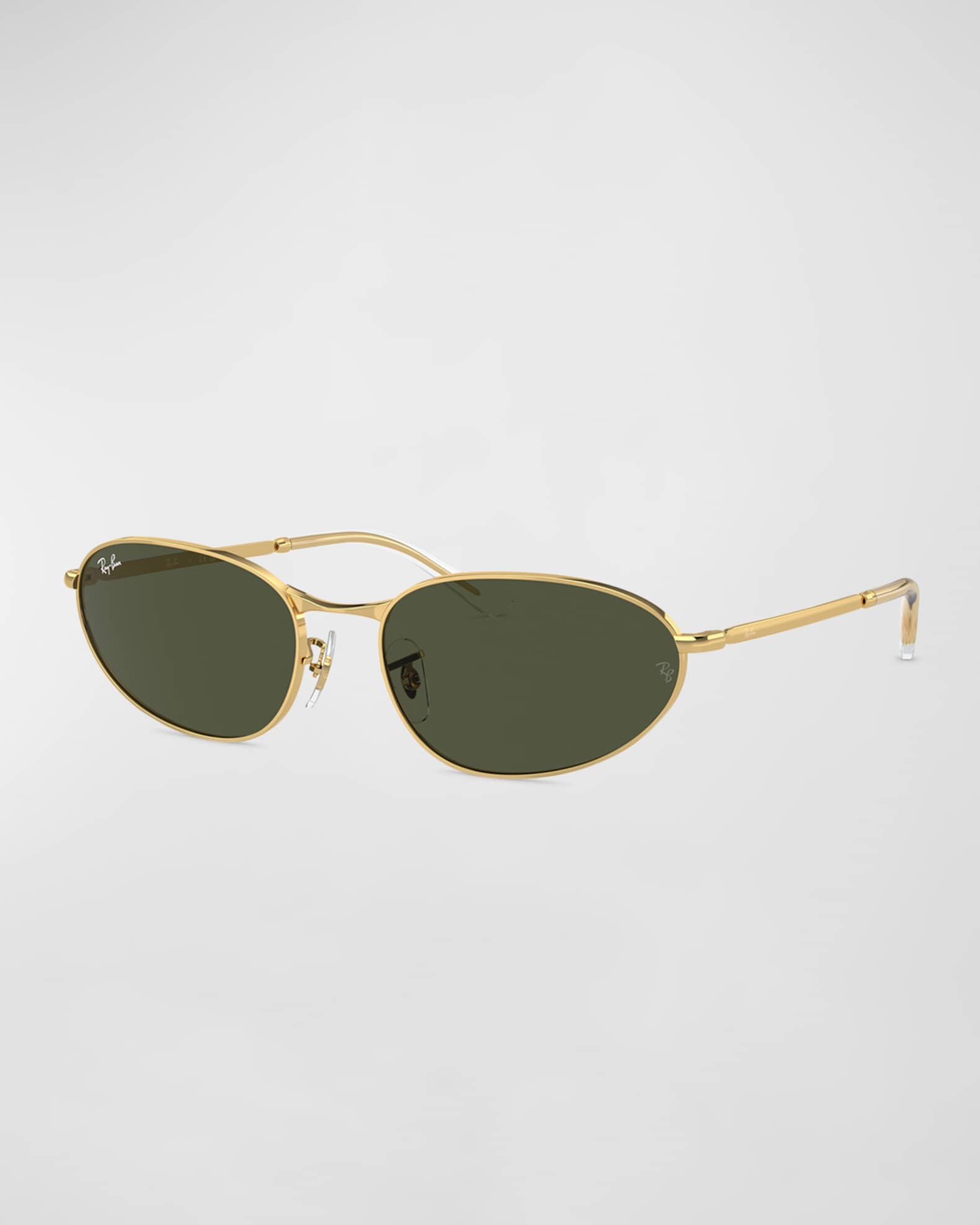 Oval metal sunglasses top