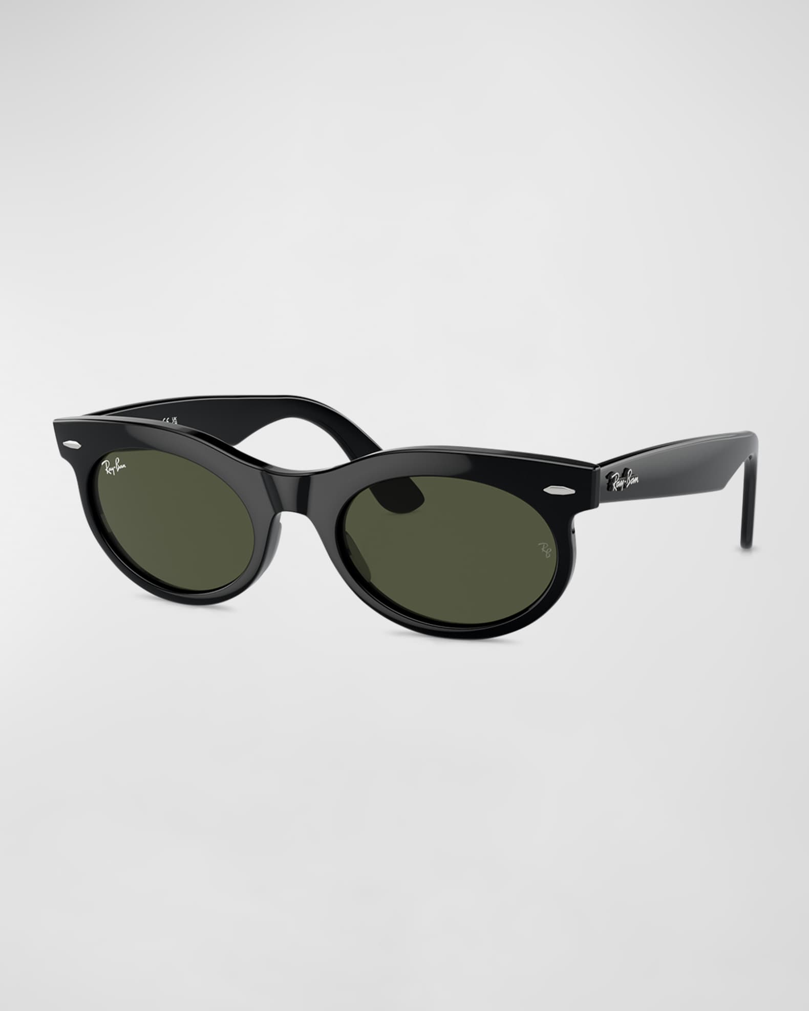 Wayfarer Oval Propionate Sunglasses Neiman Marcus