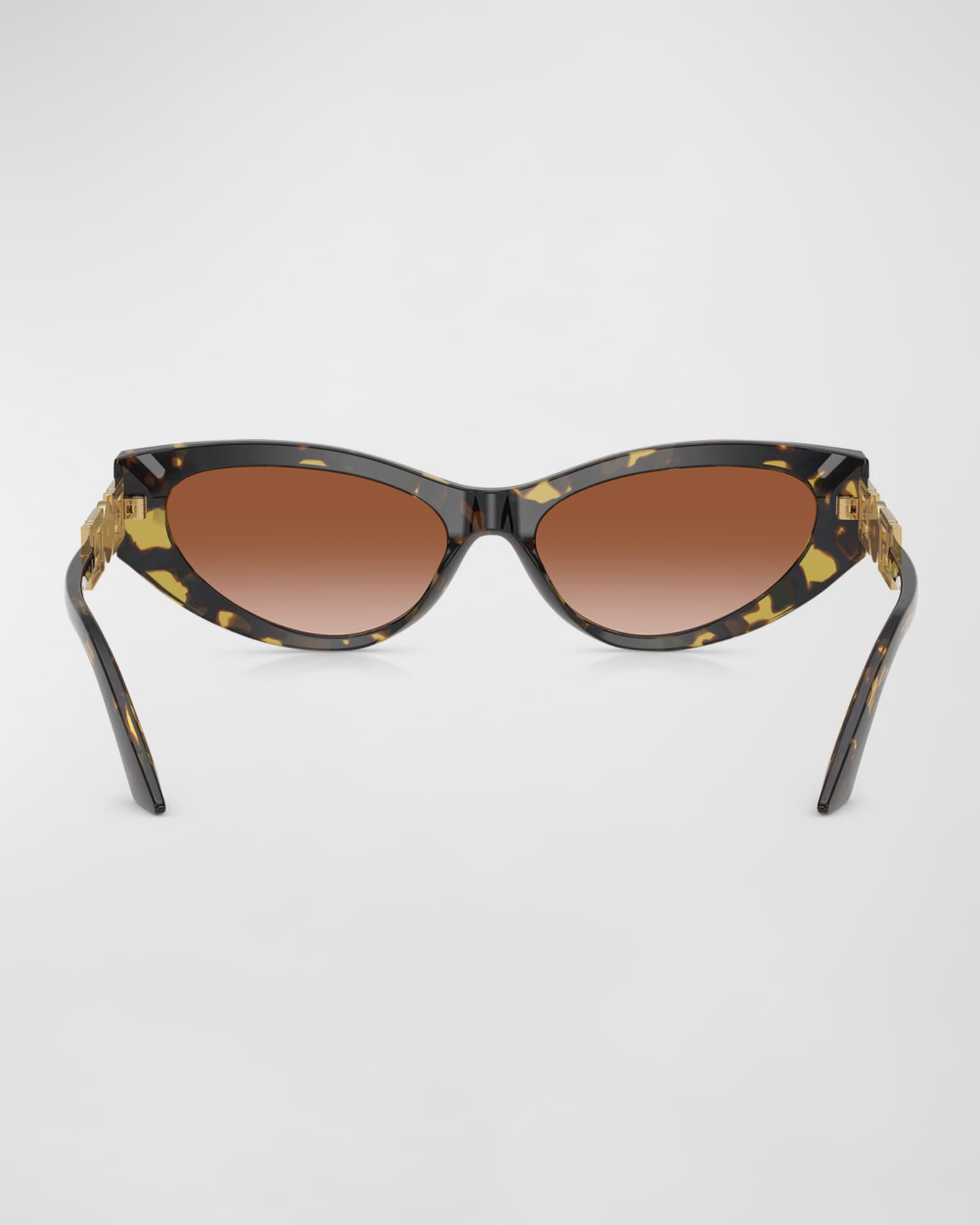 Versace Bright Greca Embellished Cat-Eye Sunglasses | Neiman