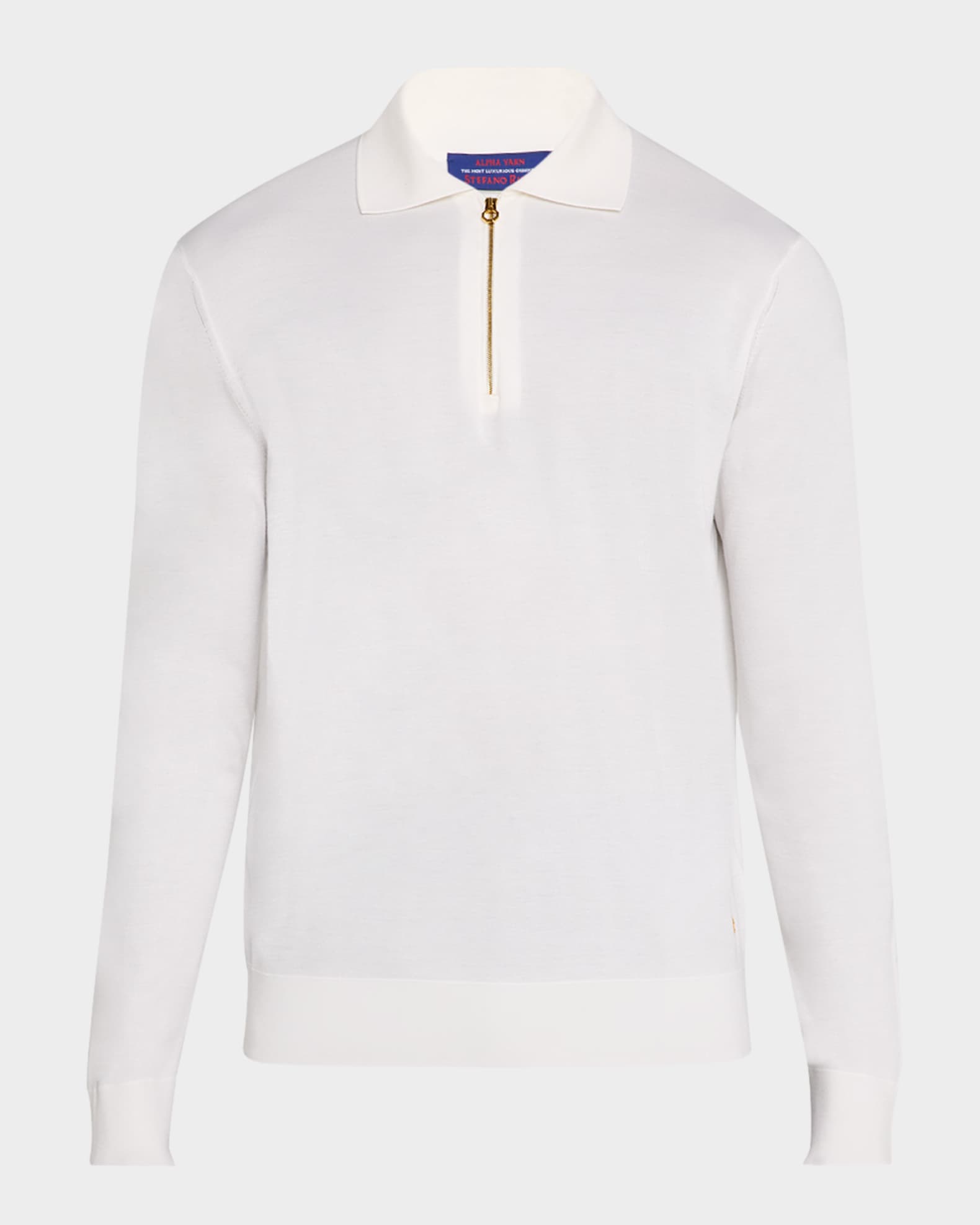 Men's Cashmere Polo Sweater 0