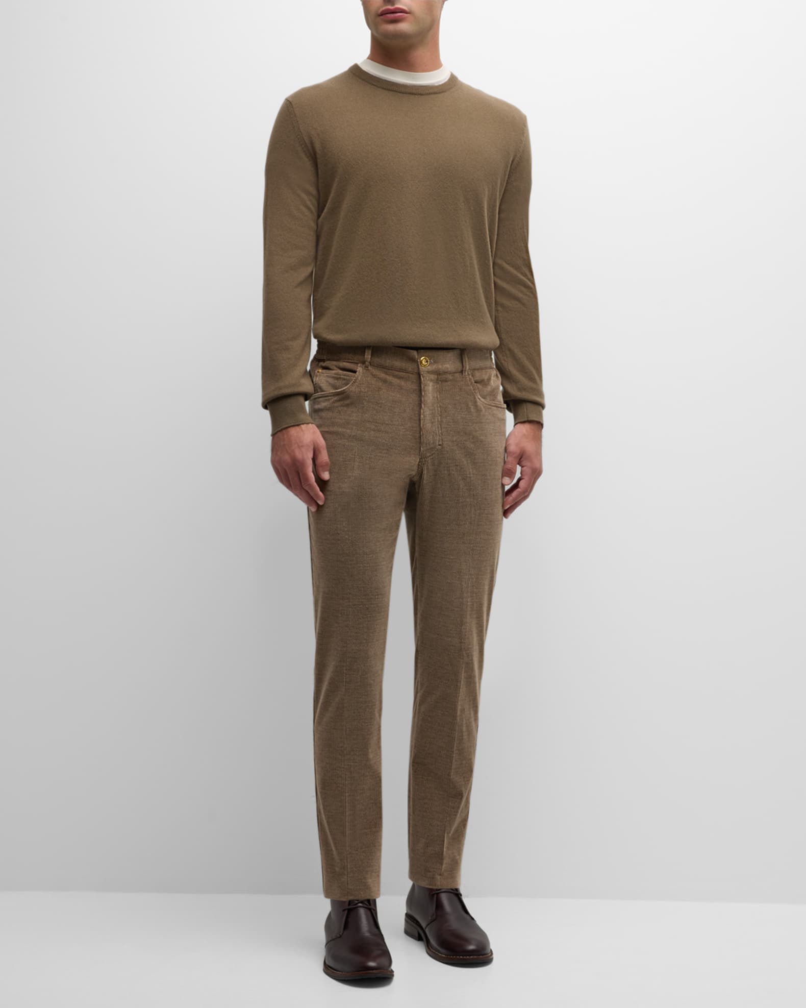 Men's Corduroy 5-Pocket Pants 1