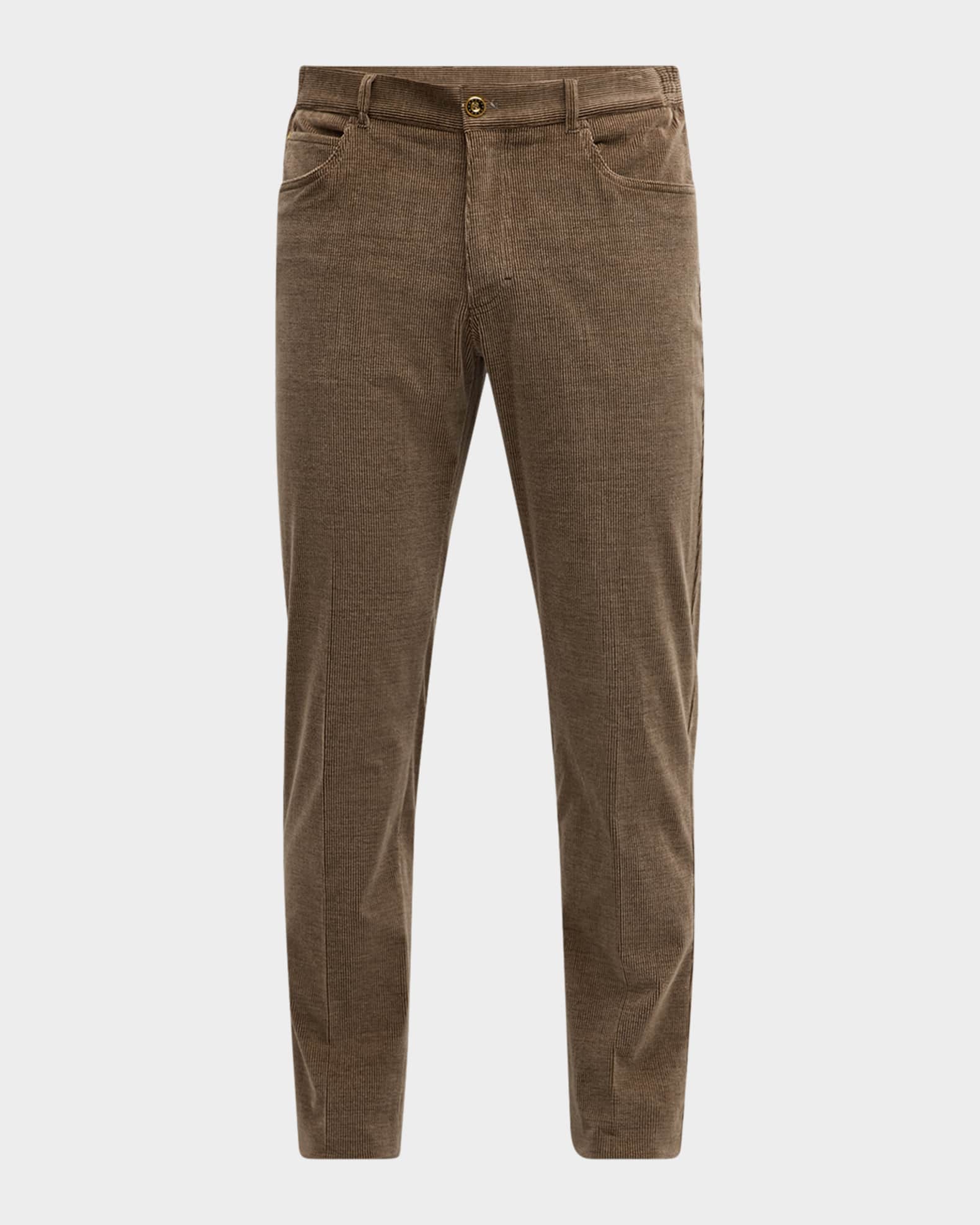 Men's Corduroy 5-Pocket Pants 0