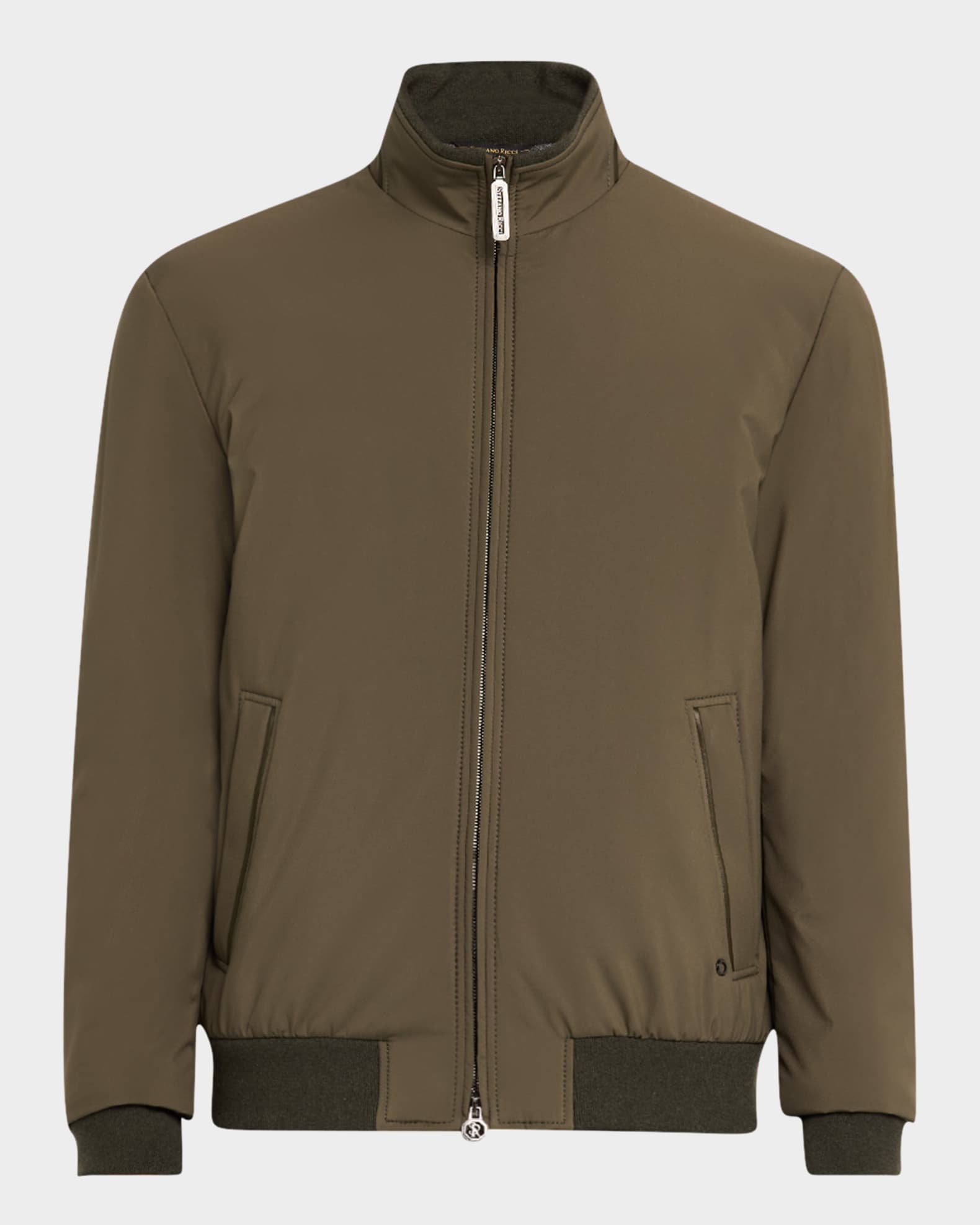 Men's Technical Fabric Bomber Jacket 0