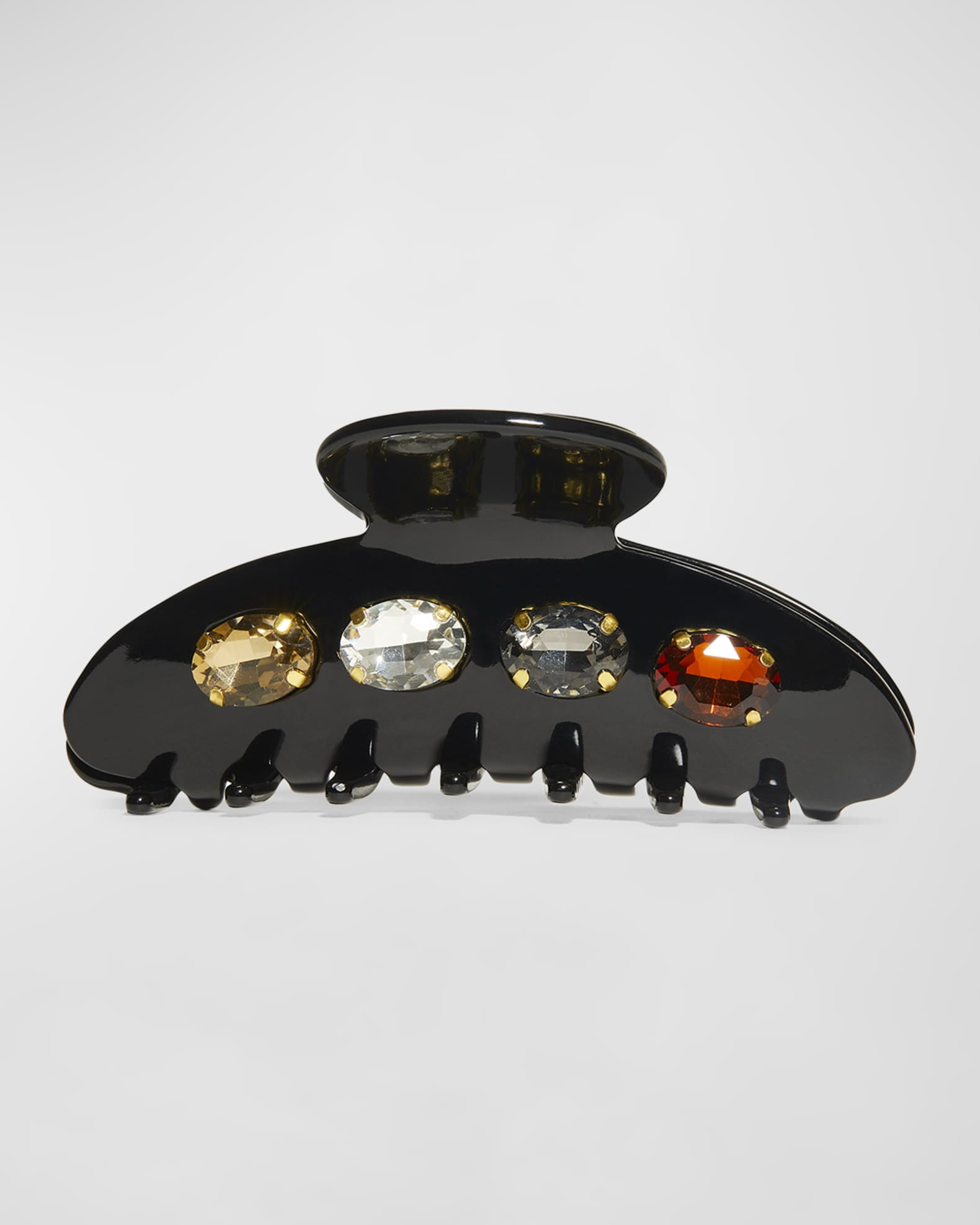 Lele Sadoughi Large Embellished Claw Clip