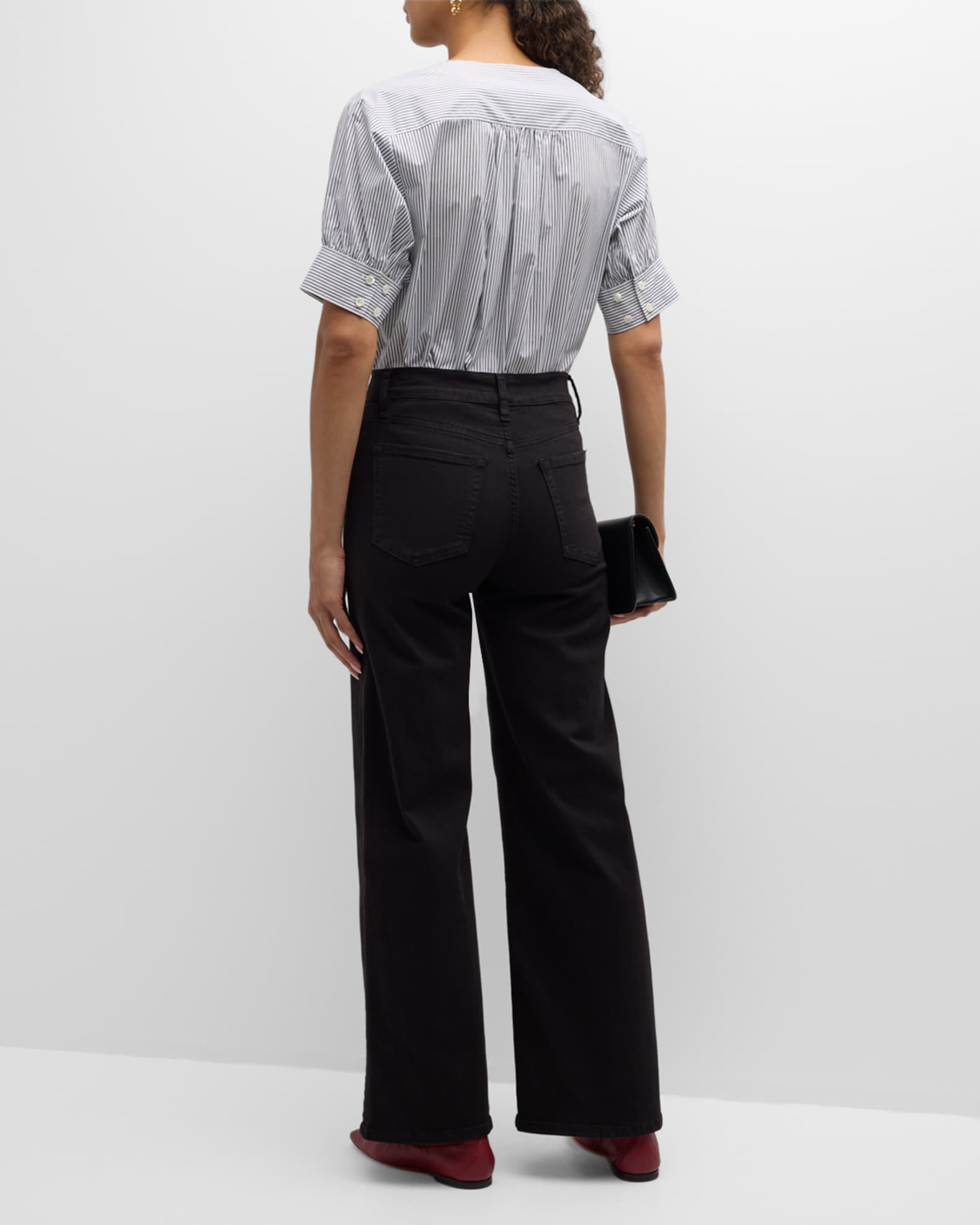 Le Slim Palazzo Jeans