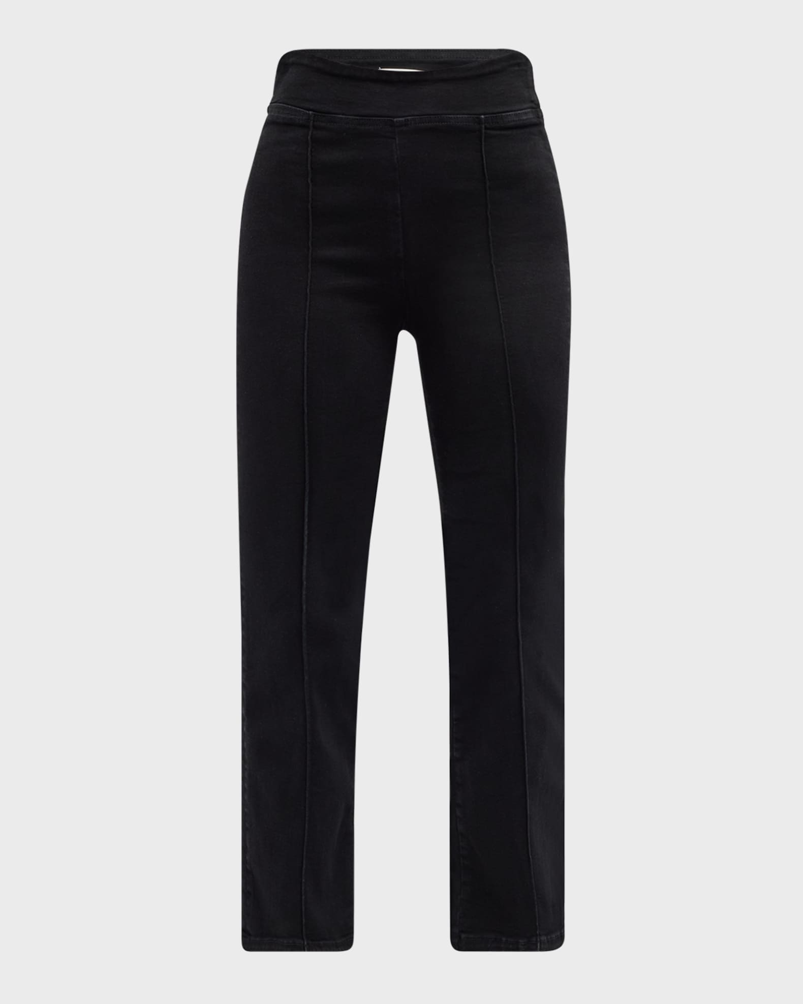 The Jetset Crop Mini Boot Pintuck Jeans 0