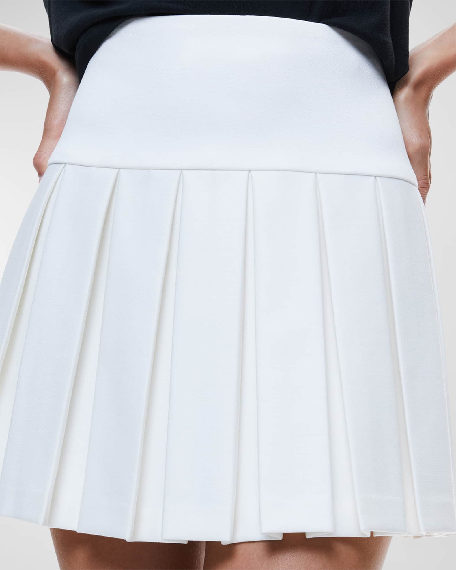 Emilie LR Wide Plt Mini Skirt main image 1