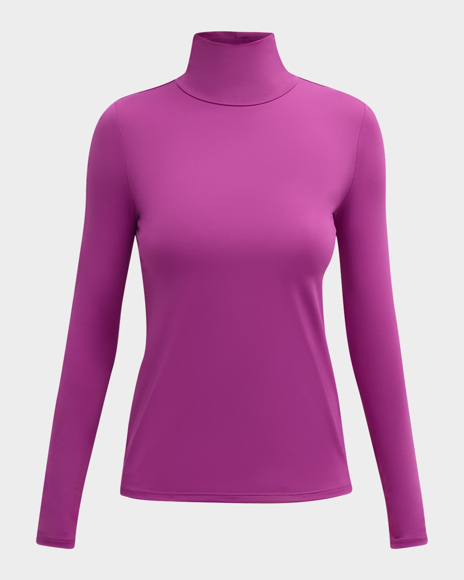 Nuda Turtleneck Long Sleeve Jersey Top