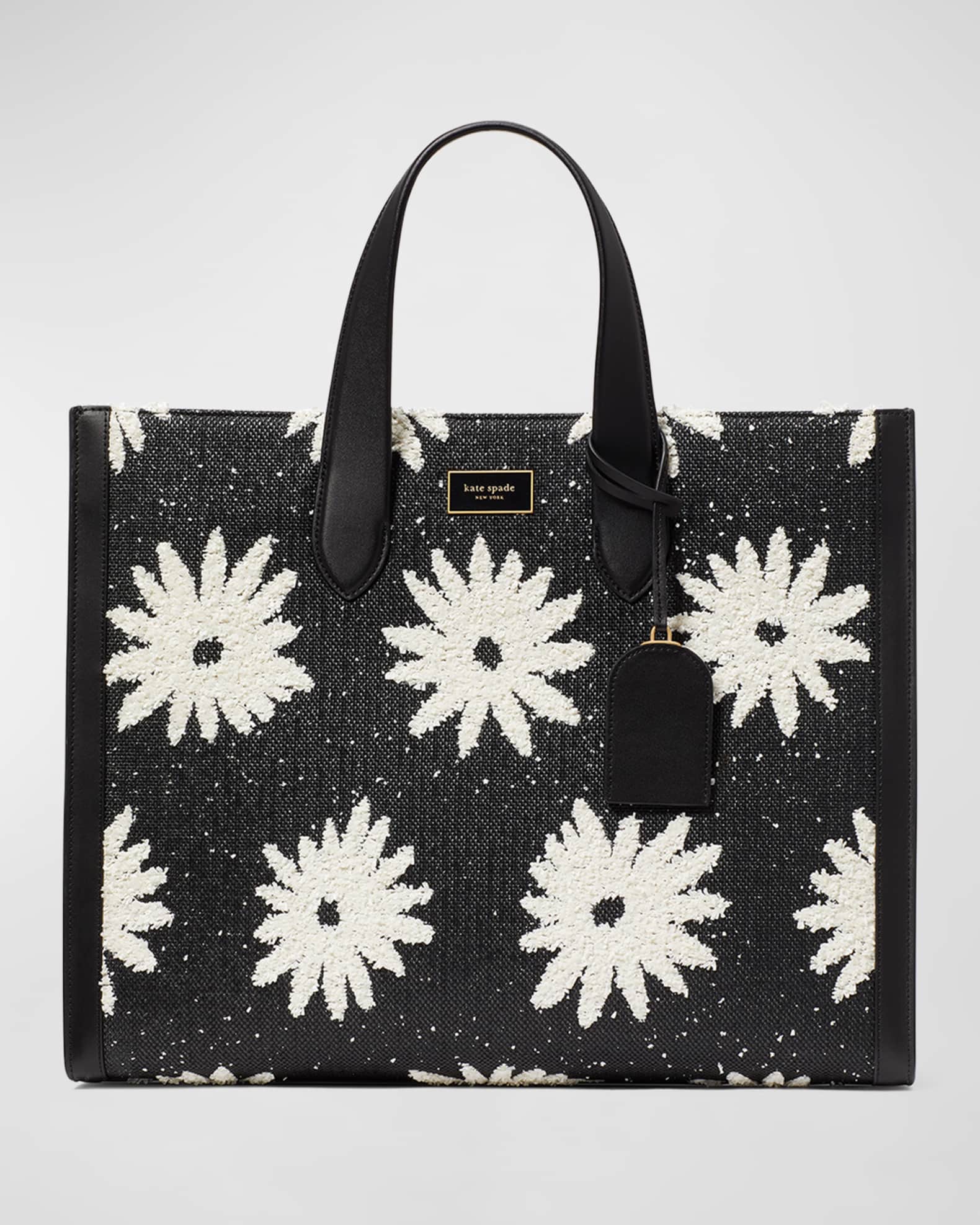 manhattan large floral tote bag