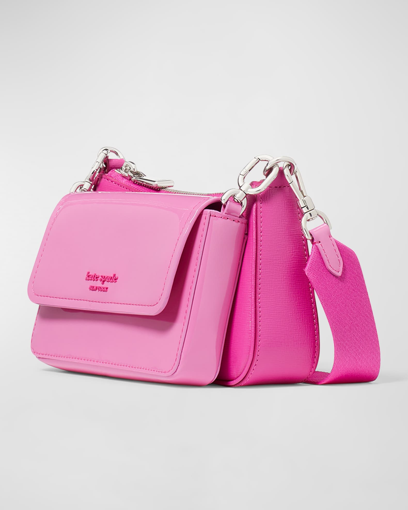 Kate spade patent leather crossbody online