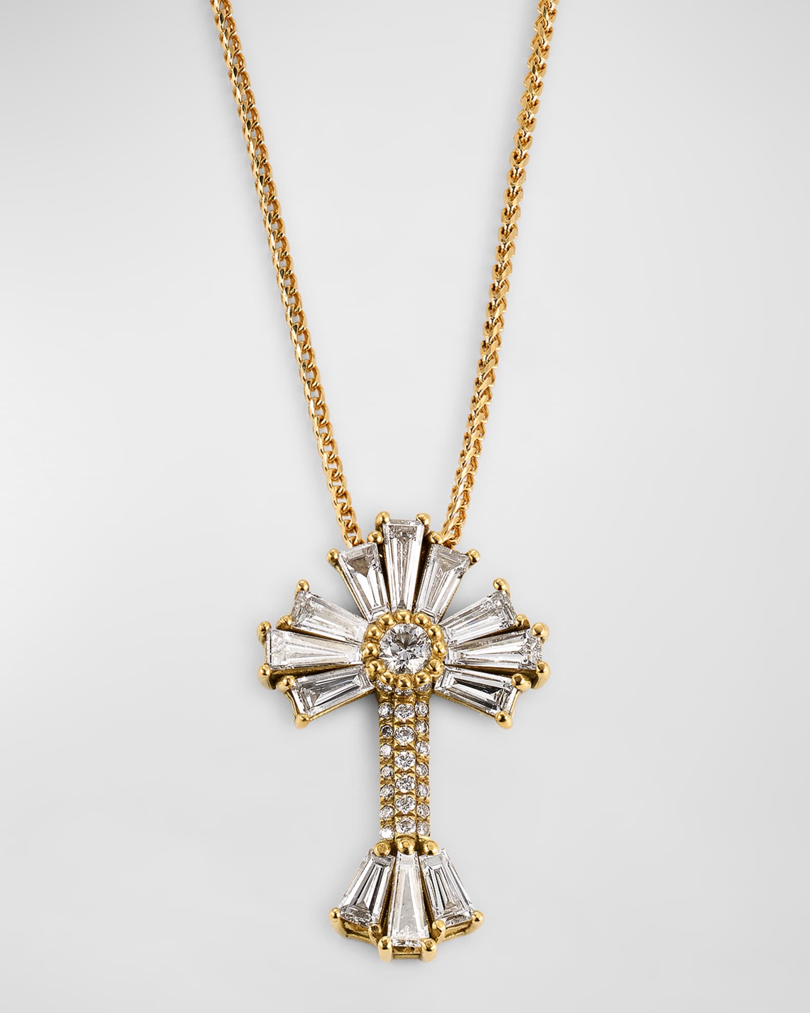 NDQ54AGROB Dierdre Cross Pendant Necklace Rocky Beach main image 0