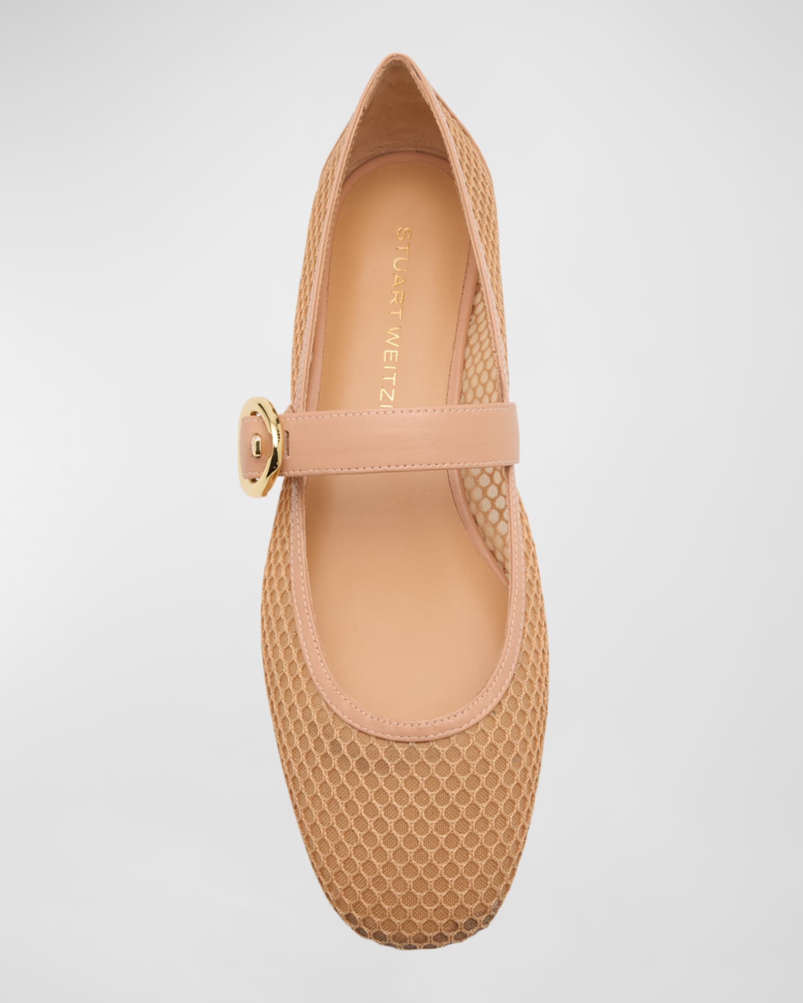 バレエシューズ STUART WEITZMAN ARABELLA MARY JANE BALLETS Arabella | Mesh Mary Jane Flats | Stuart Weitzman
