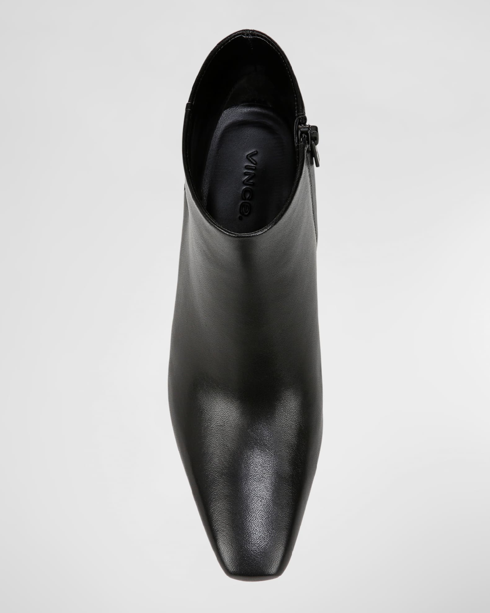 Silvana Leather Zip Ankle Booties