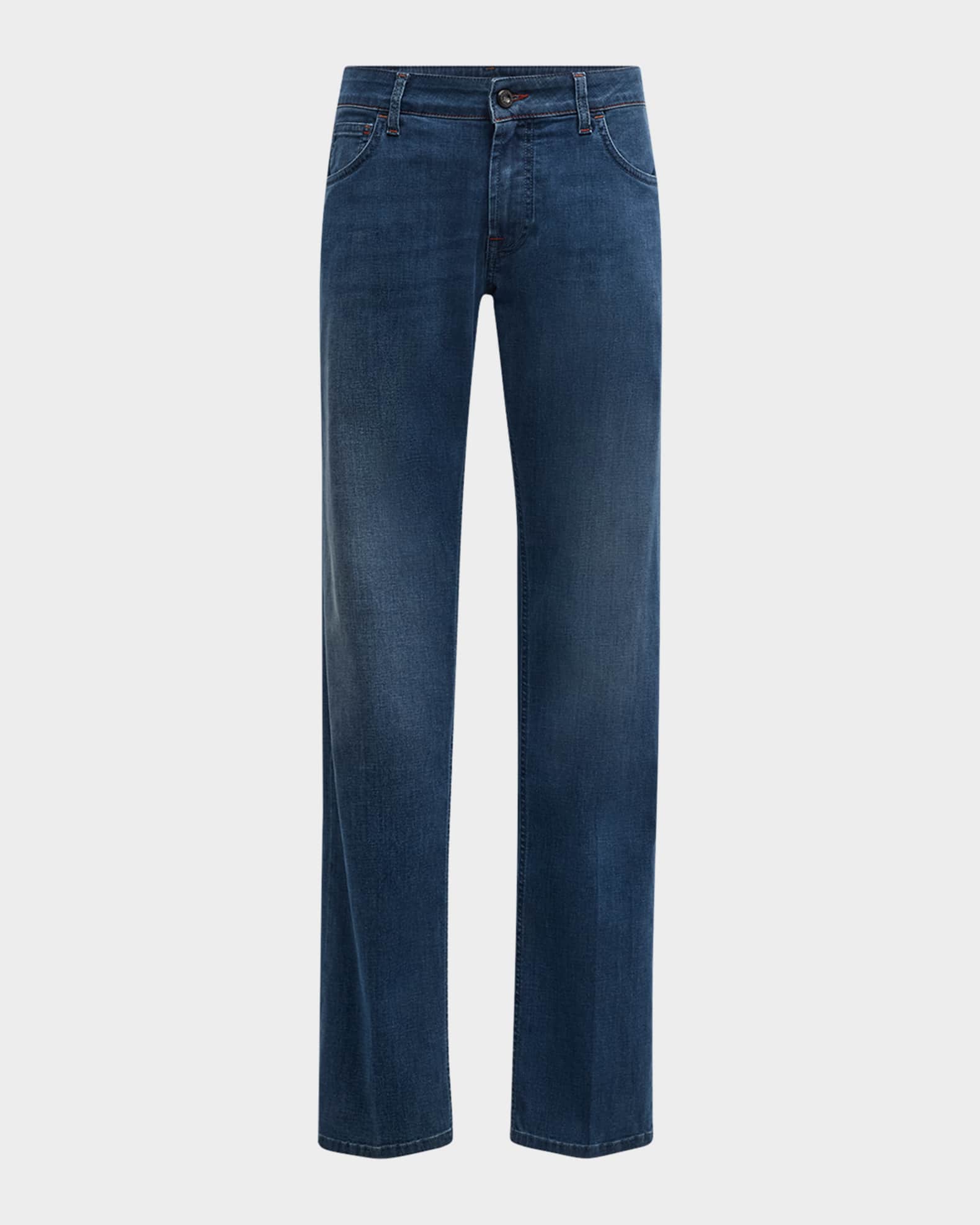 Stefano Ricci Men's Classic Denim Straight-Leg Jeans | Neiman Marcus