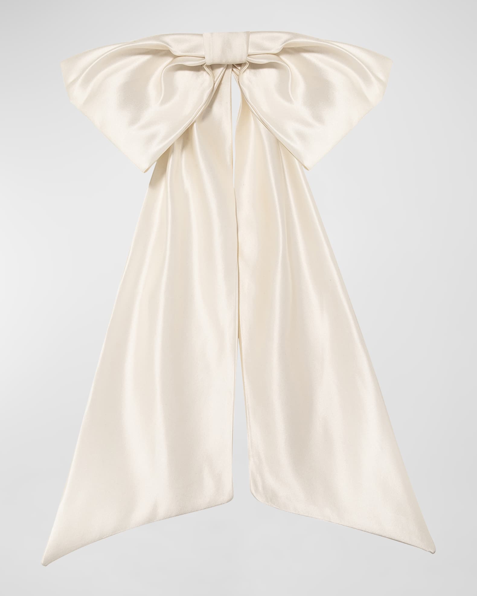 Jennifer Behr Leander Satin Bow Barrette