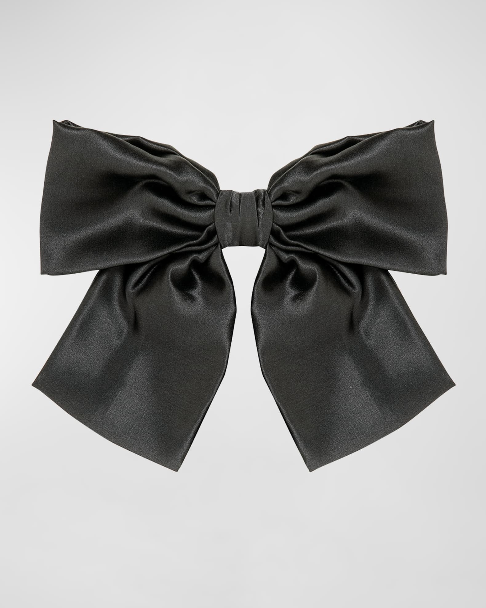 Tilly Satin Bow Barrette 0