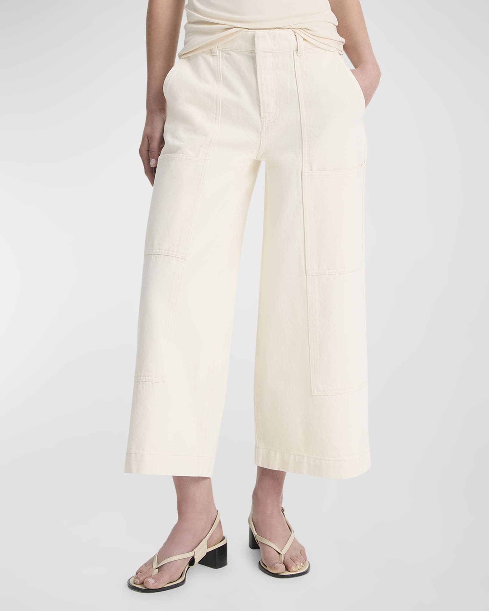 Vince wide leg crop pants store