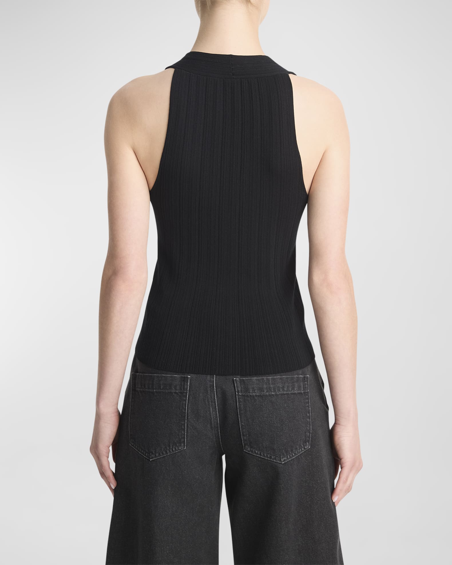 Vince sweater trim tank online