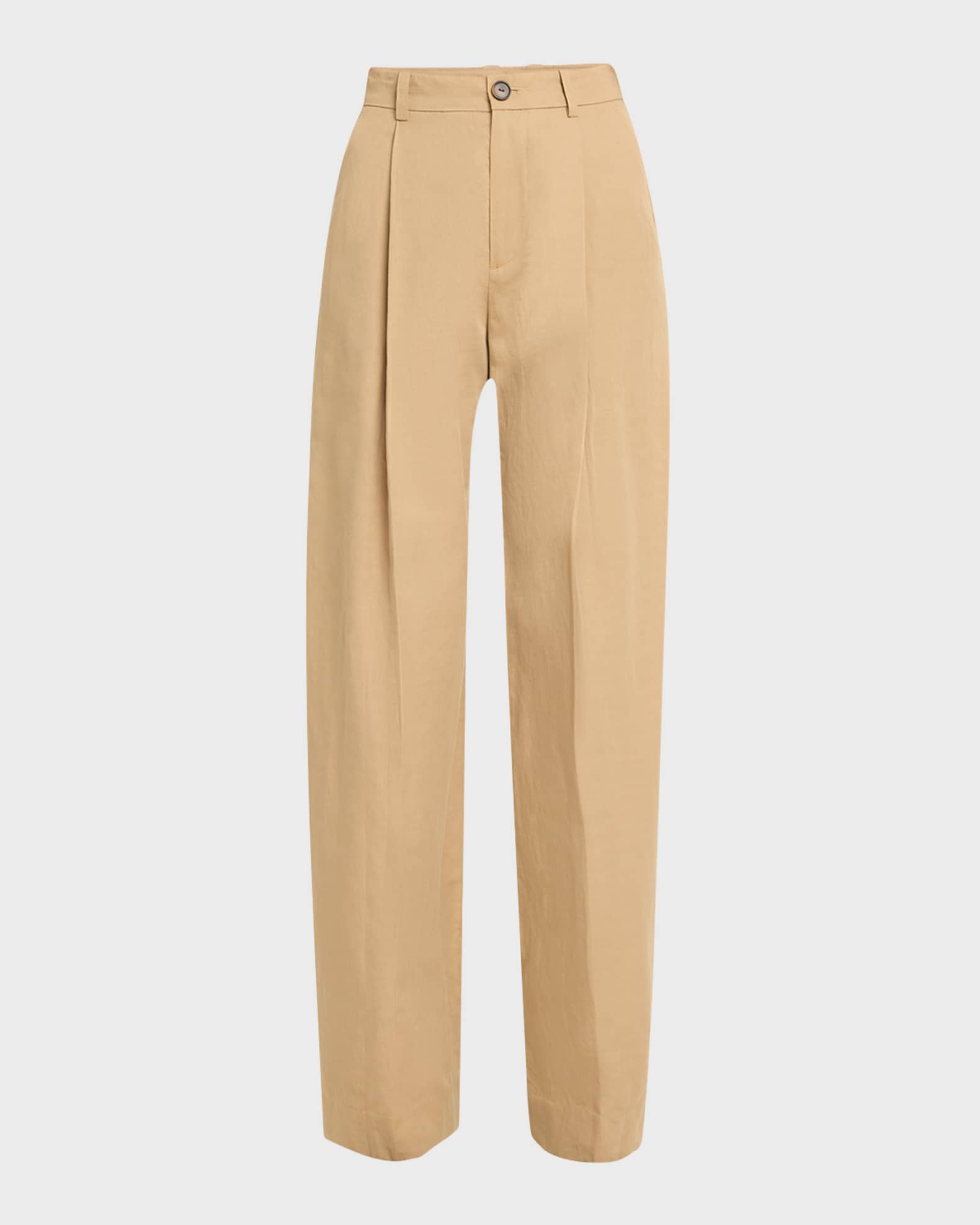 High-Waist Tailored Wide-Leg Pants 0