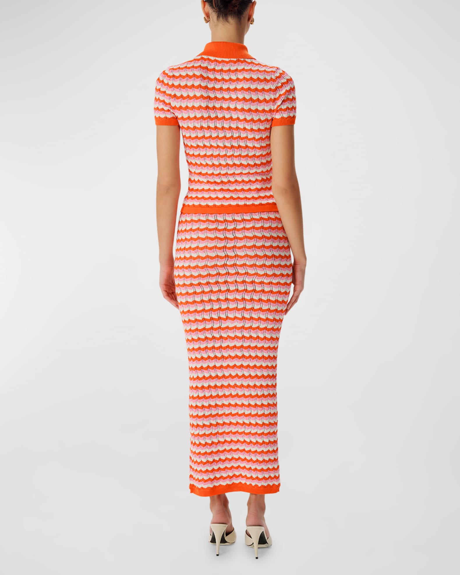 Drake Knit Skirt Rust Combo - Ronny Kobo main image 0