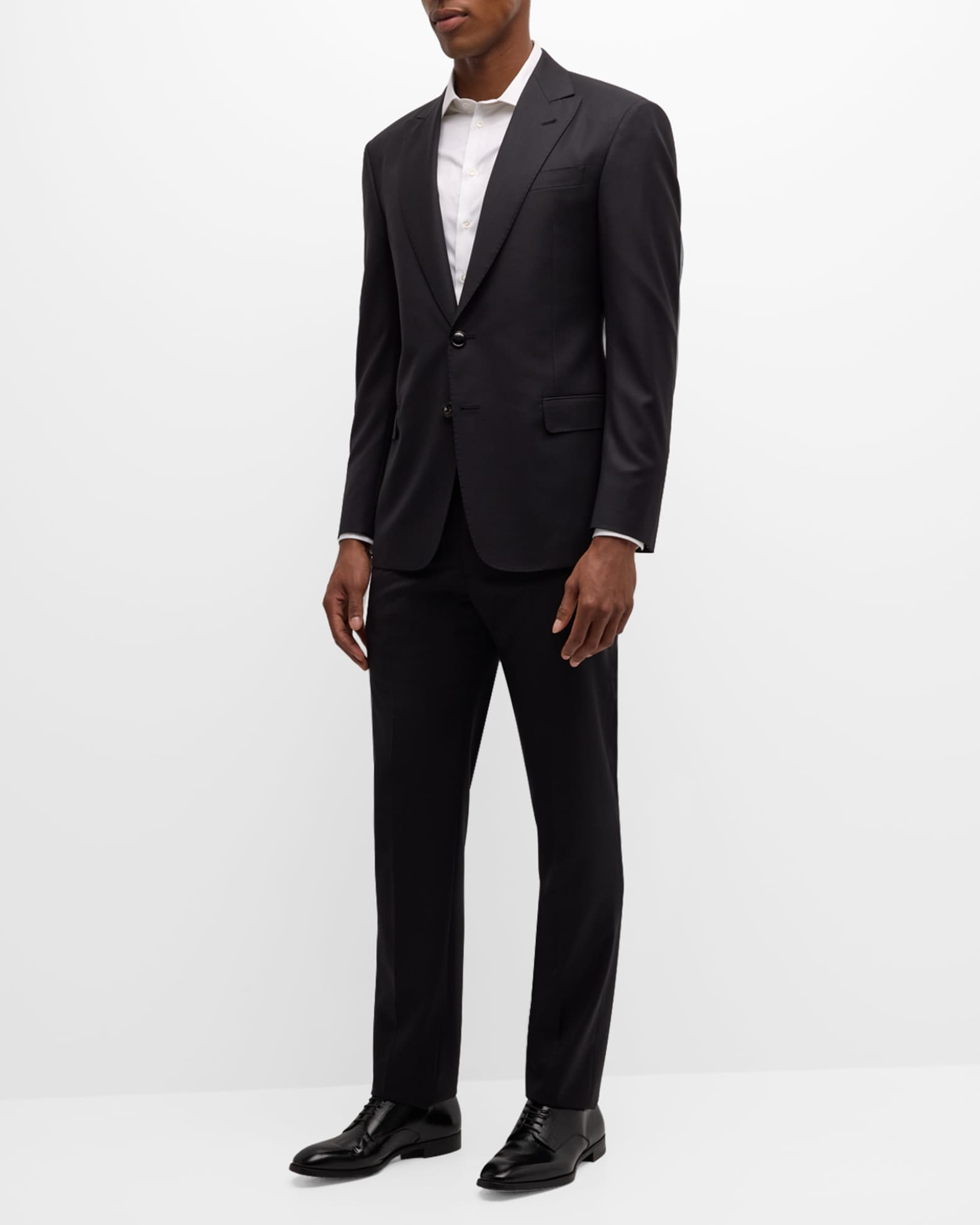 Giorgio Armani Men's Tonal Pinstripe Suit | Neiman Marcus