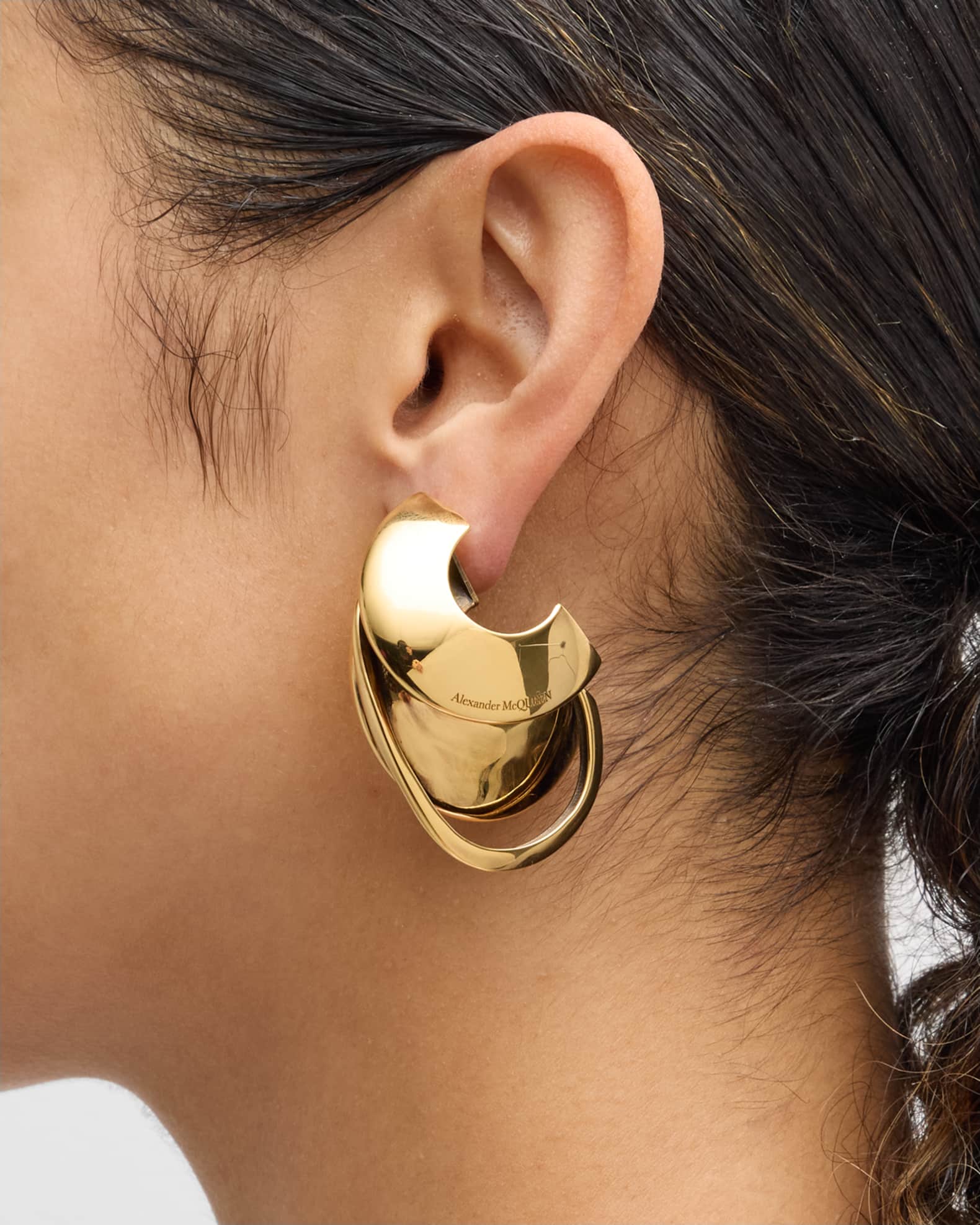 Mcqueen earrings hot sale