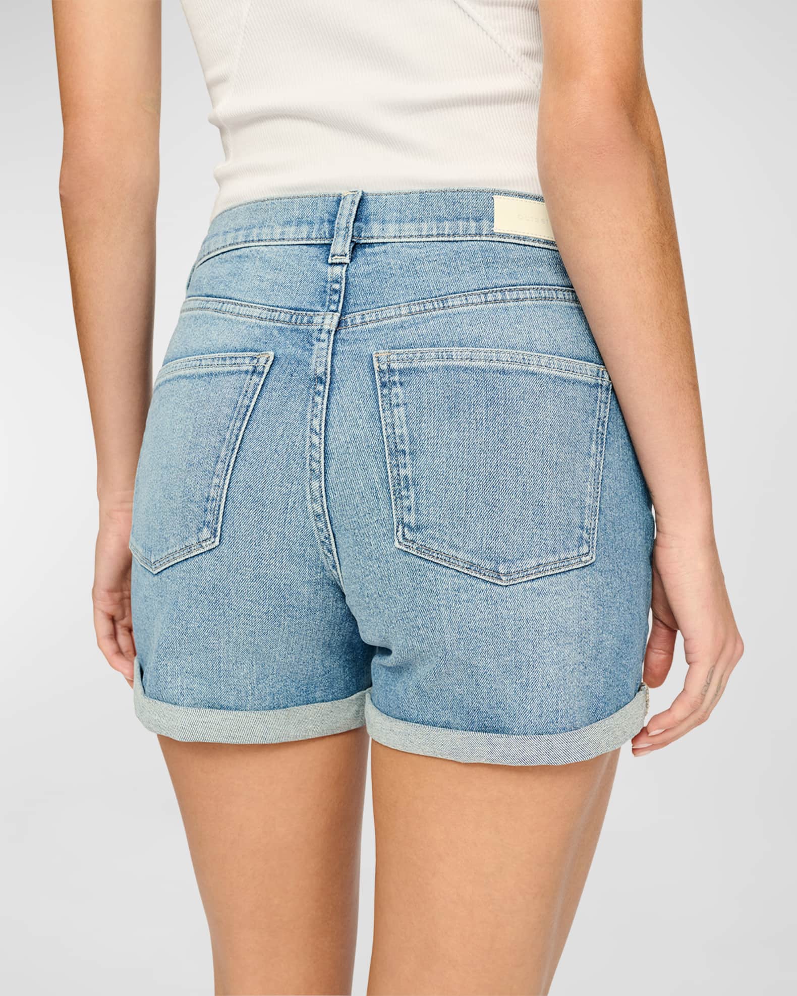 DL1961 Ross Distressed Lucy High Rise Shorts – a Spirit Animal
