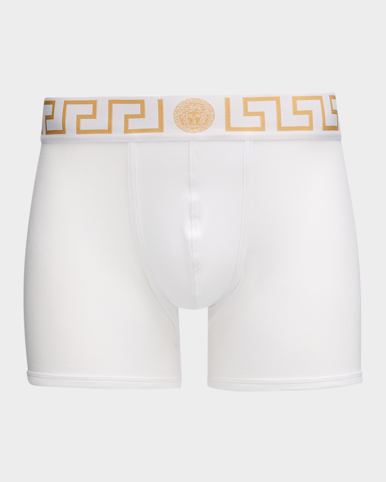Men's Organic Cotton Greek Key Boxer Briefs 0