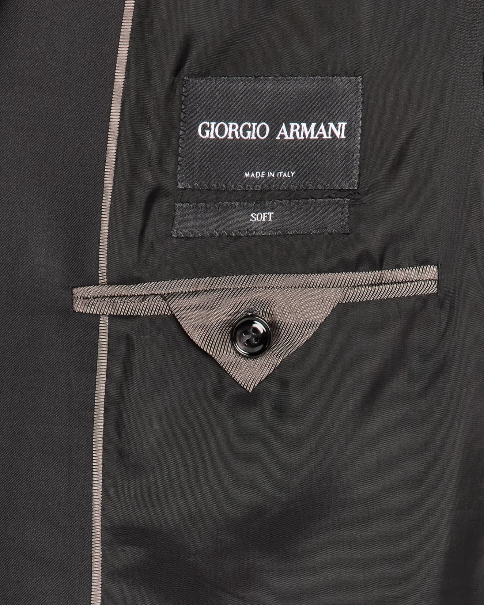 Giorgio Armani Men's Basic Wool Two-Piece Suit | Neiman Marcus