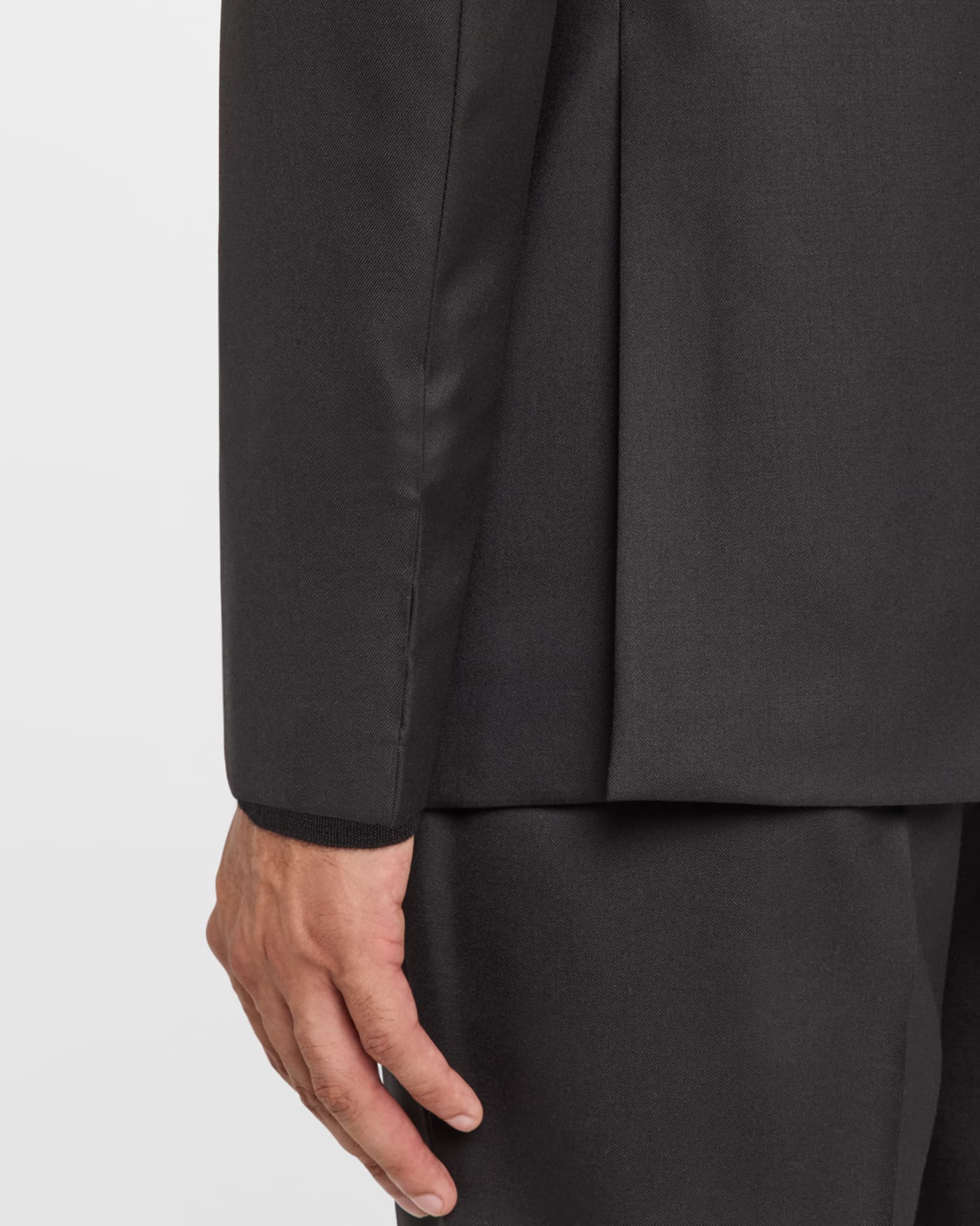 Giorgio Armani Men's Basic Wool Two-Piece Suit | Neiman Marcus