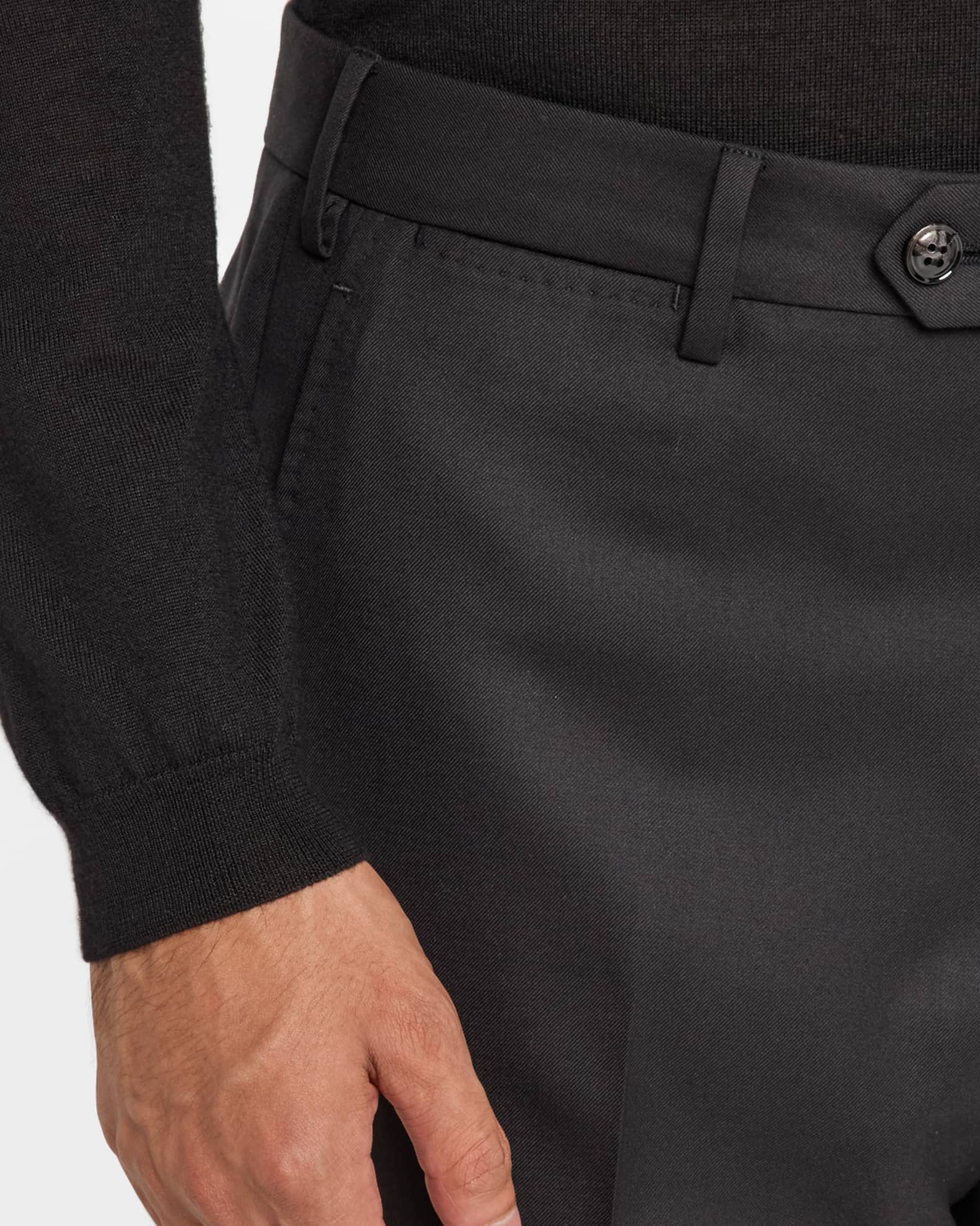Men's Basic Wool Two-Piece Suit  1