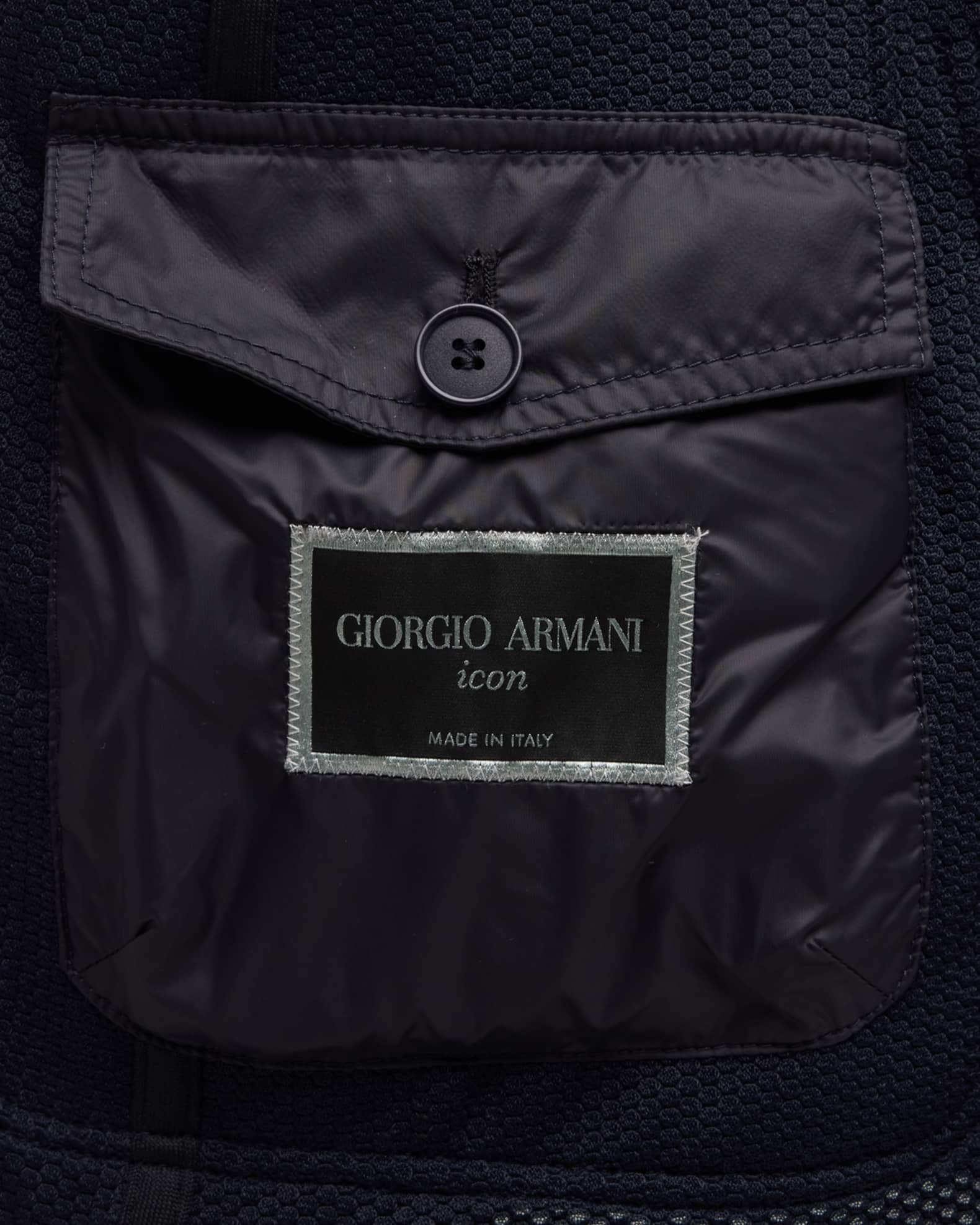 希少イタリア製 Giorgio Armani GOLFブルゾンジャケット刺繍 スタジアムジャンパー(希少アイテム) 24223930