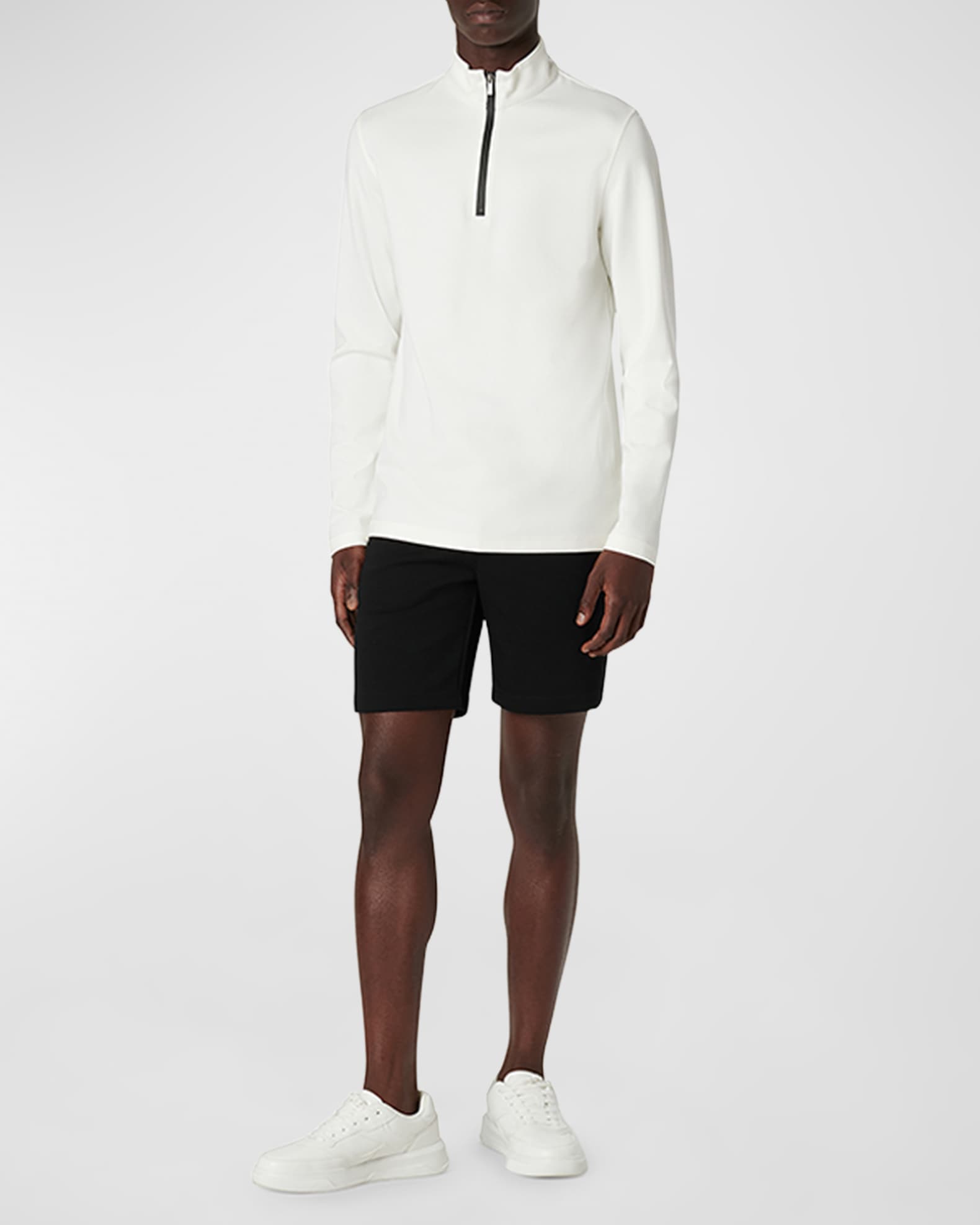 Men's Quarter-Zip Knit Sweater 1