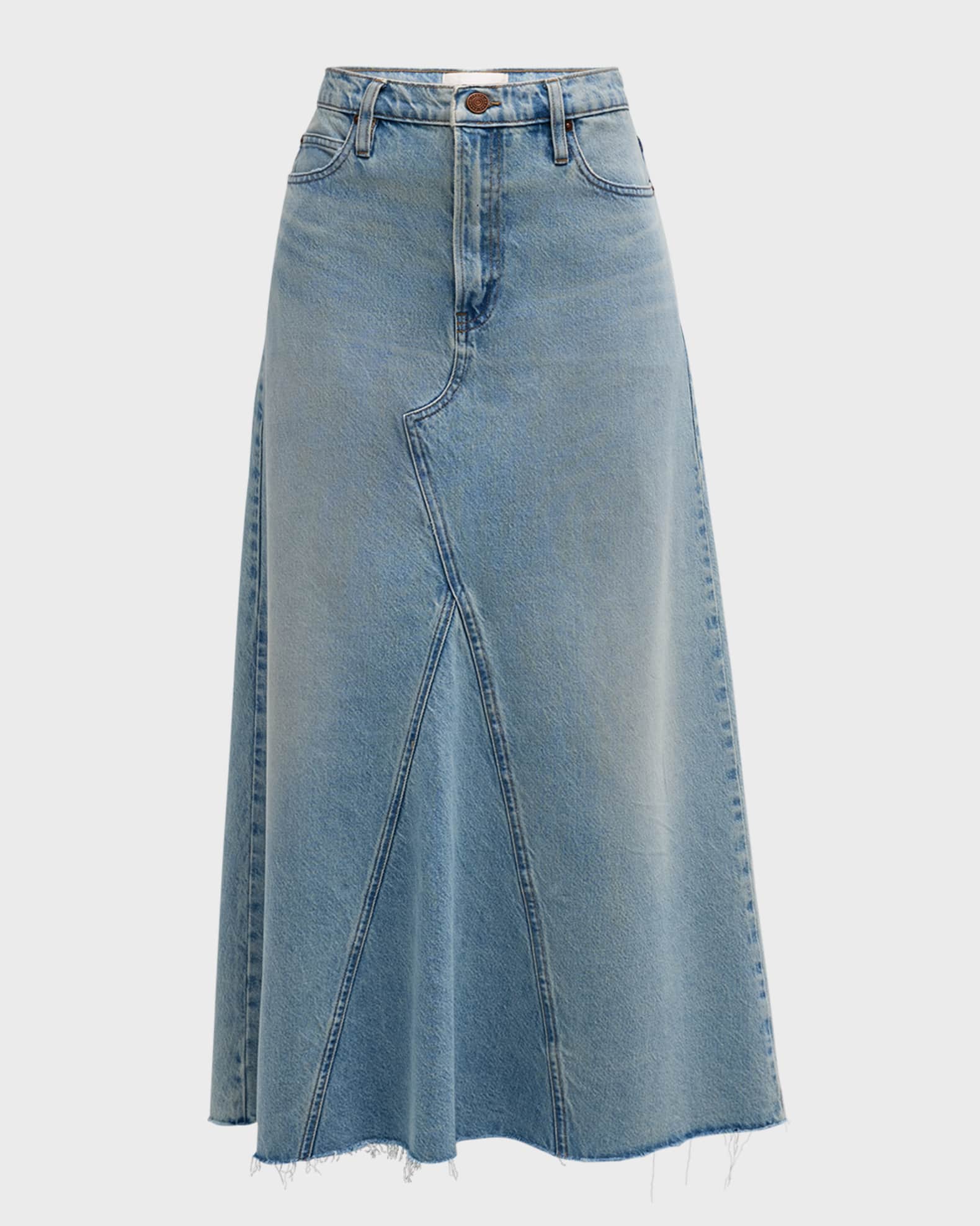 Denim wrap skirt 8x10 store
