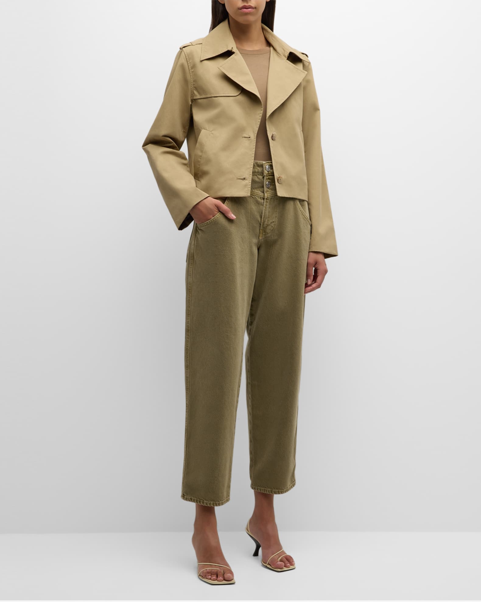 Short Trench Jacket 1