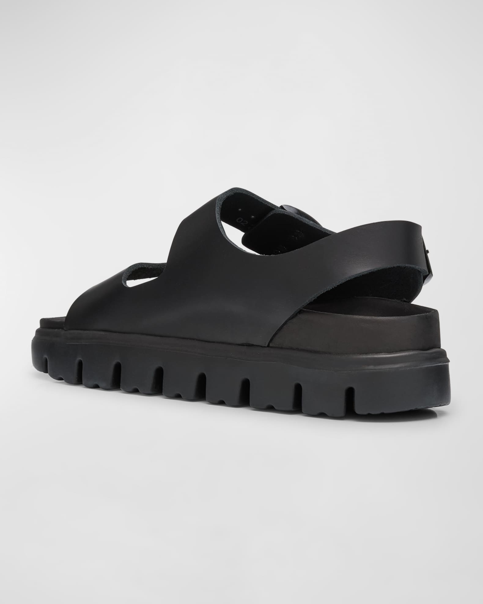 Birkenstock Black Papillio Milano Chunky Sandals