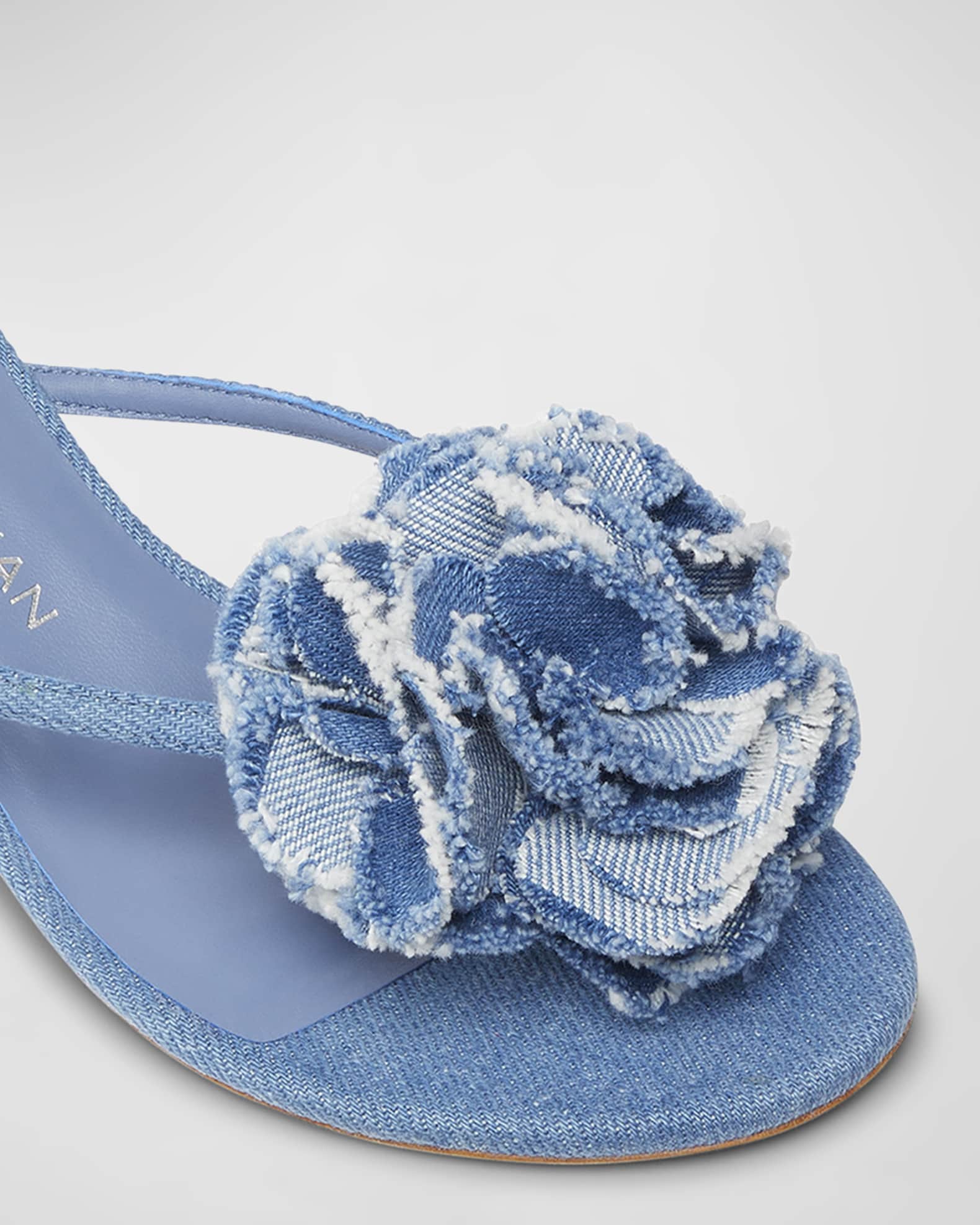 Stuart weitzman floral sandals store