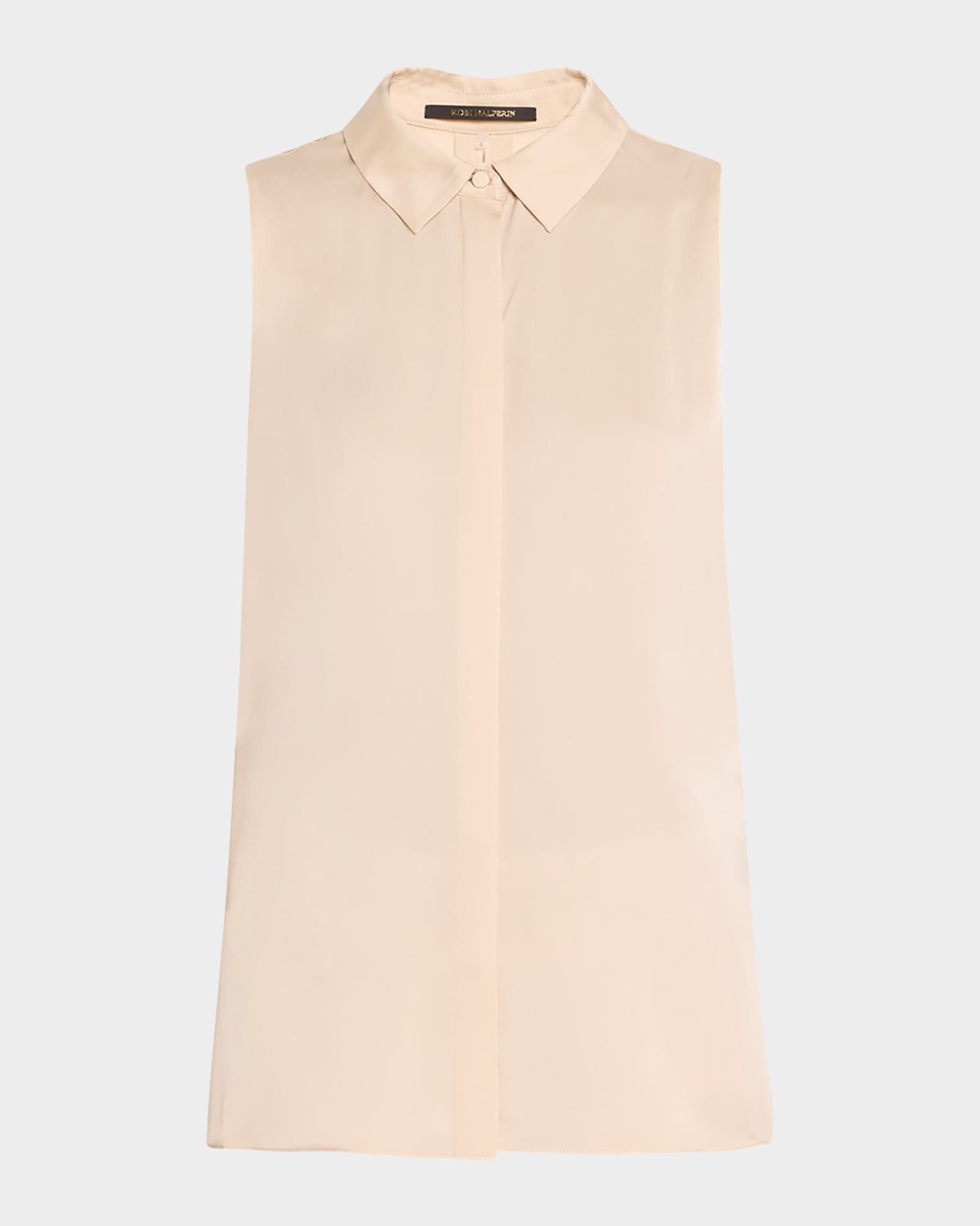 Celine Sleeveless Georgette Blouse 0