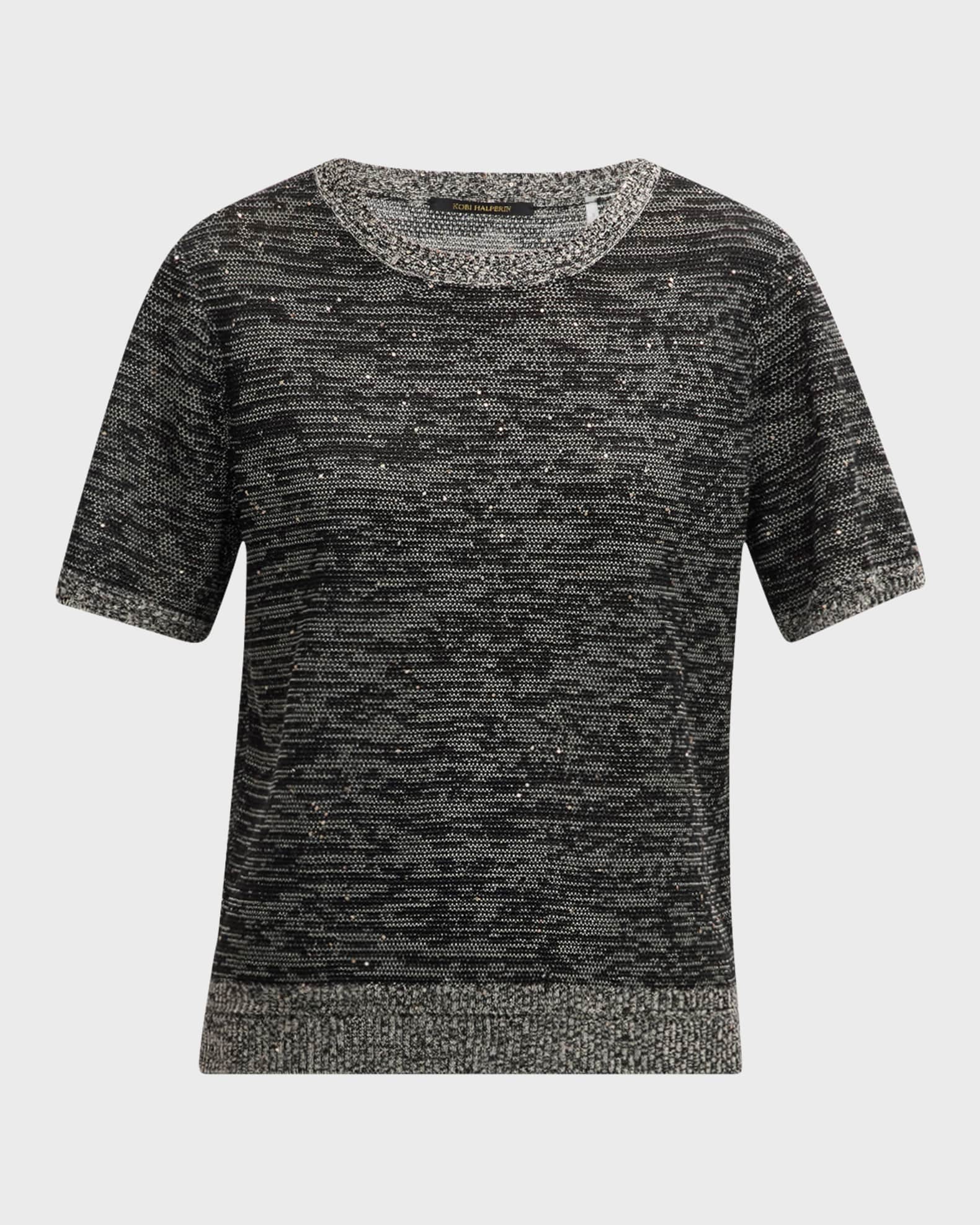 Kobi Halperin Noa Sequin-Embellished Crewneck Sweater