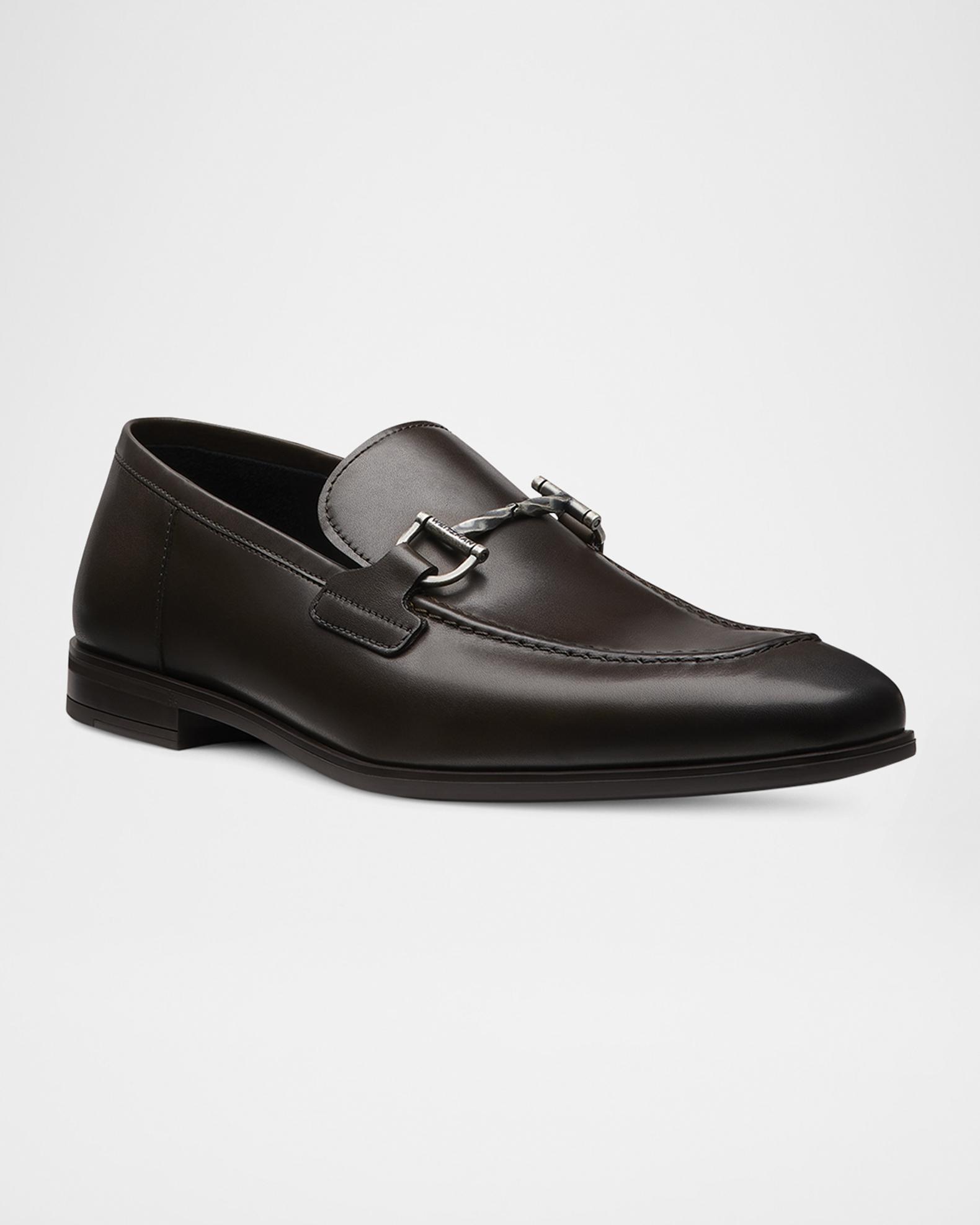 NEW STUART WEITZMAN Simon Criss Cross Loafer Mens Size 10.5 Slip On Bordo Stuart Weitzman Men main image 2