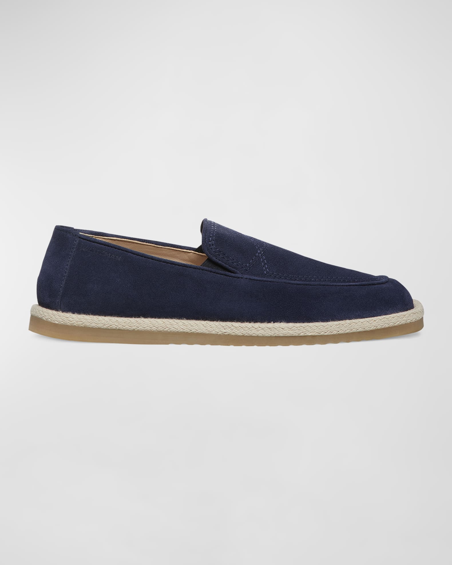 Stuart Weitzman Men's Harbor Venetian Suede Espadrilles