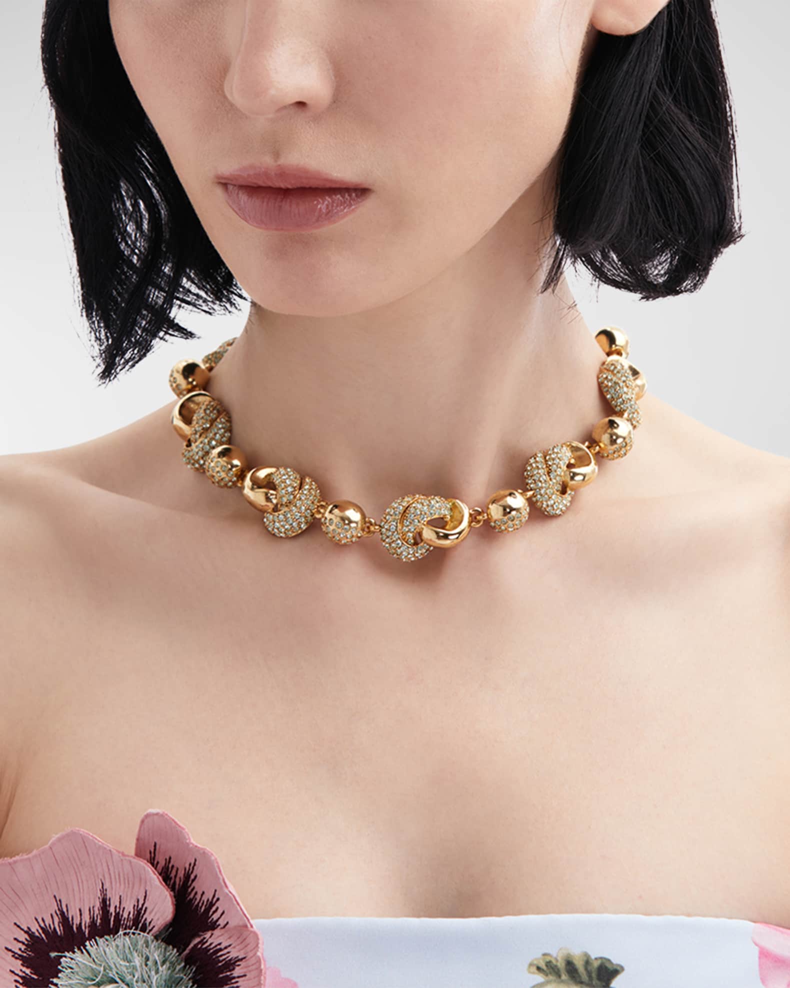 Oscar de la renta necklace hot sale
