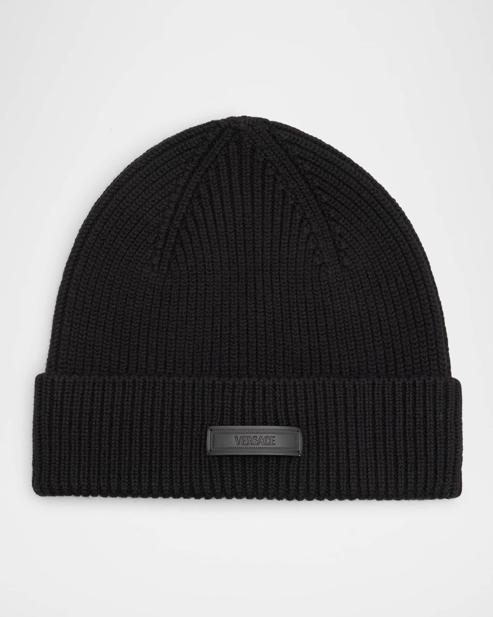 Men s Wool Knit Beanie Hat