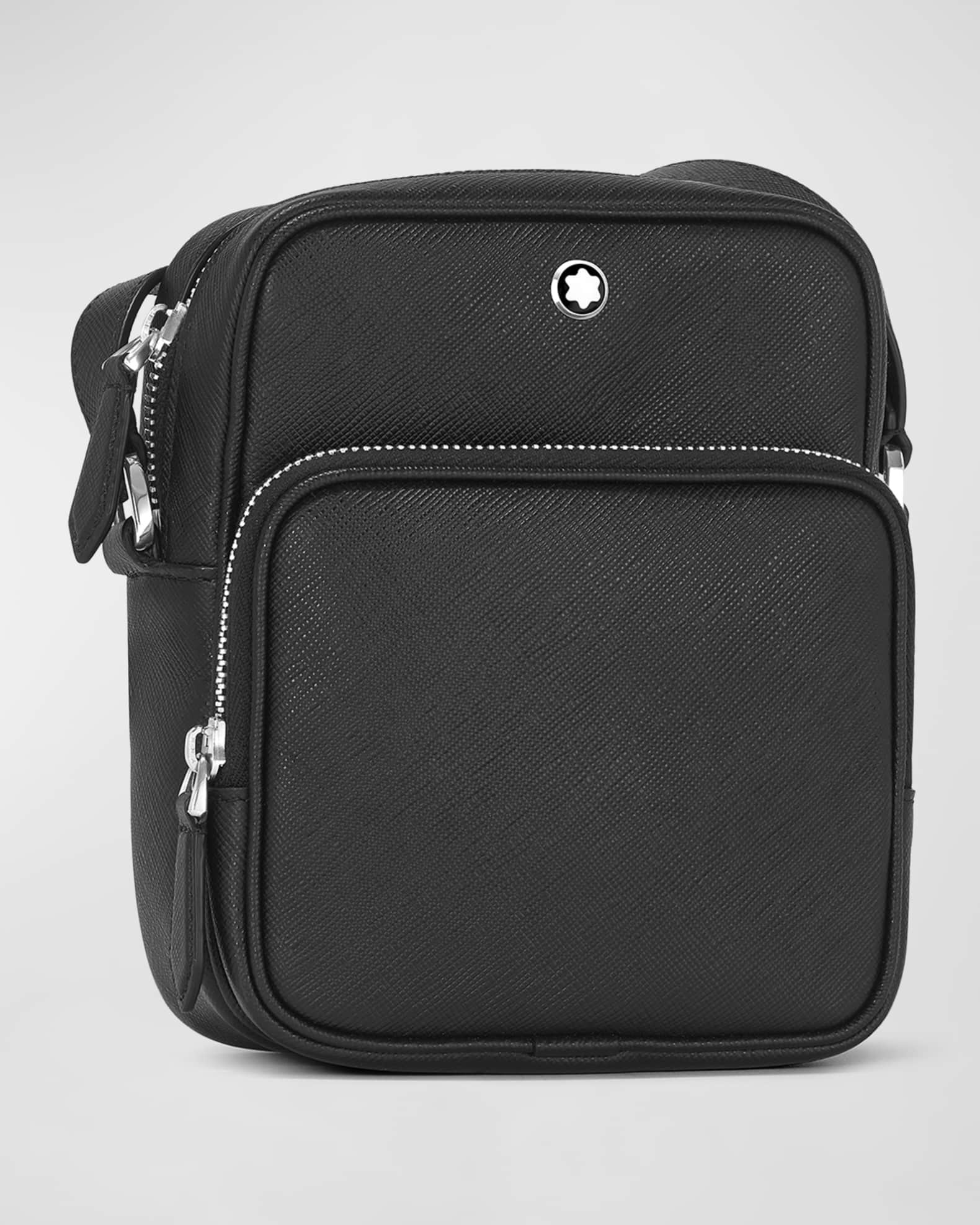 Montblanc Men's Sartorial Nano Saffiano Leather Messenger