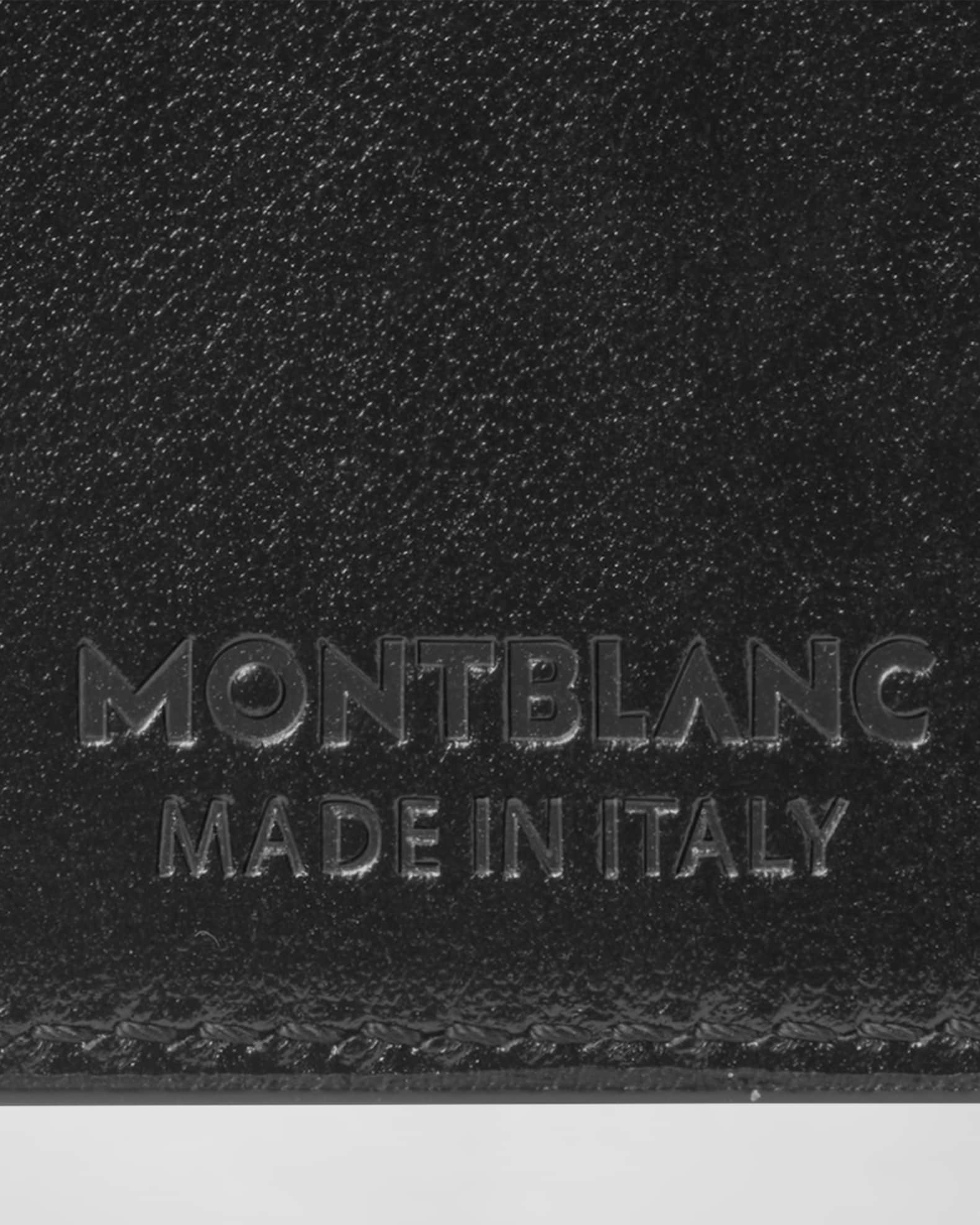 Montblanc Men's Meisterstuck Leather Card Holder | Neiman Marcus