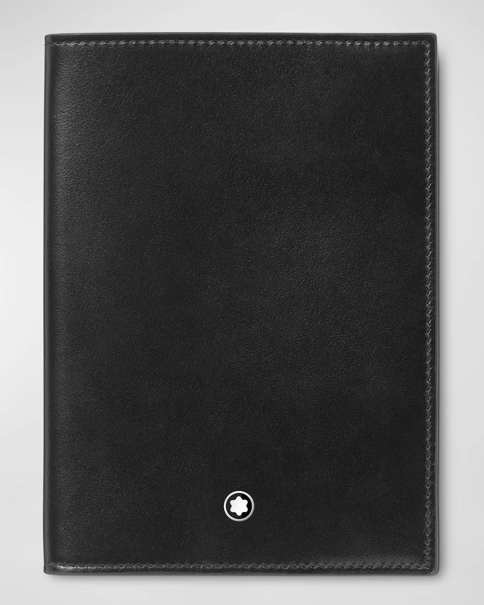 Men's Meisterstuck Leather Passport Holder 0