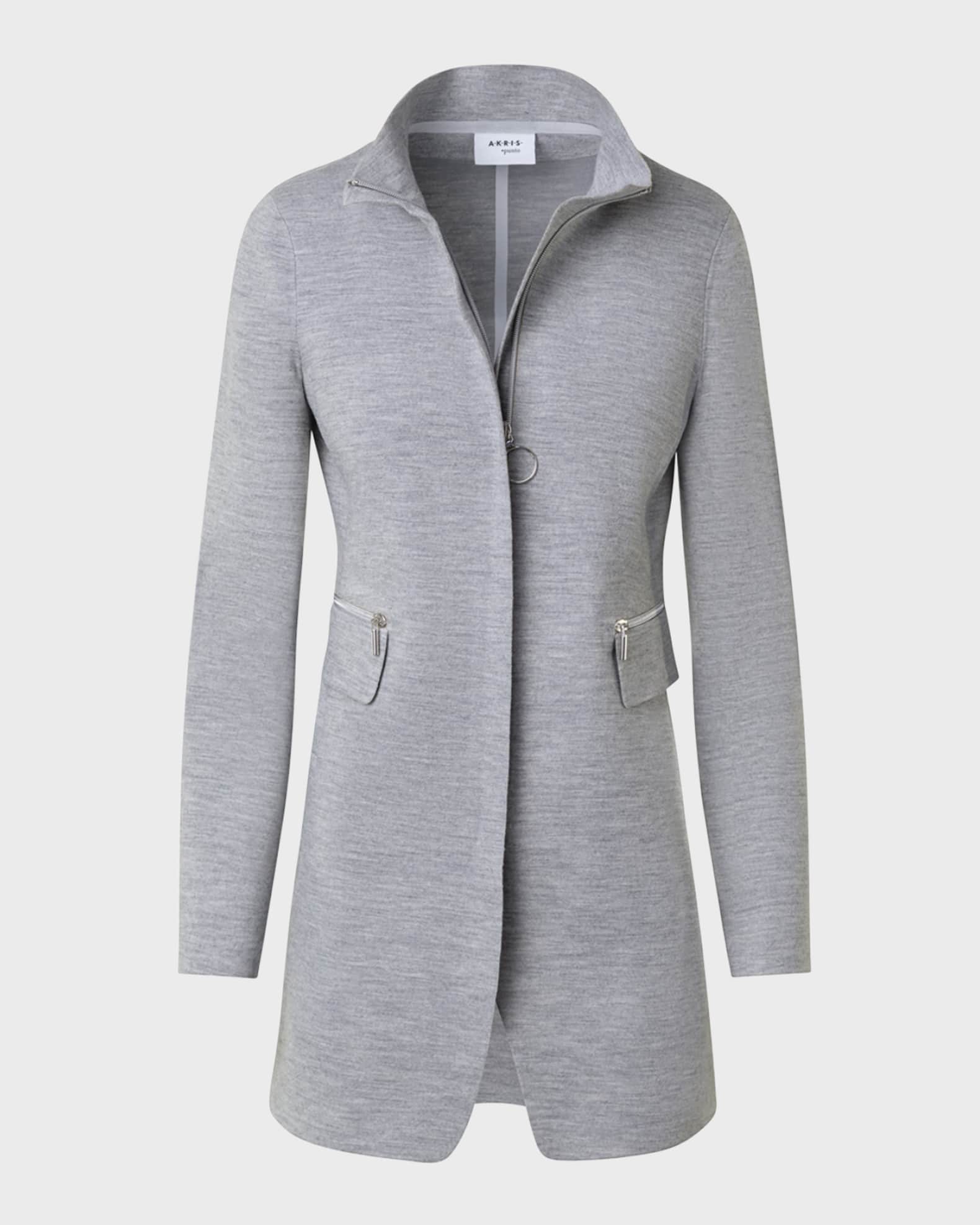 Fitted long jacket on sale