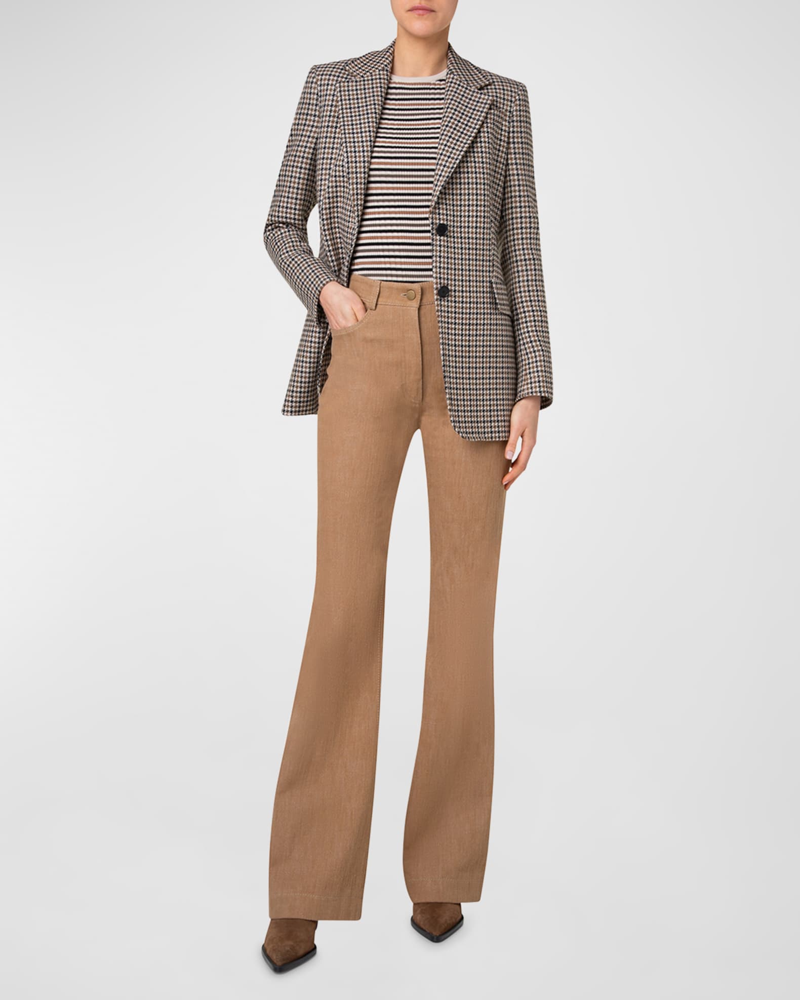 Houndstooth boyfriend blazer new arrivals