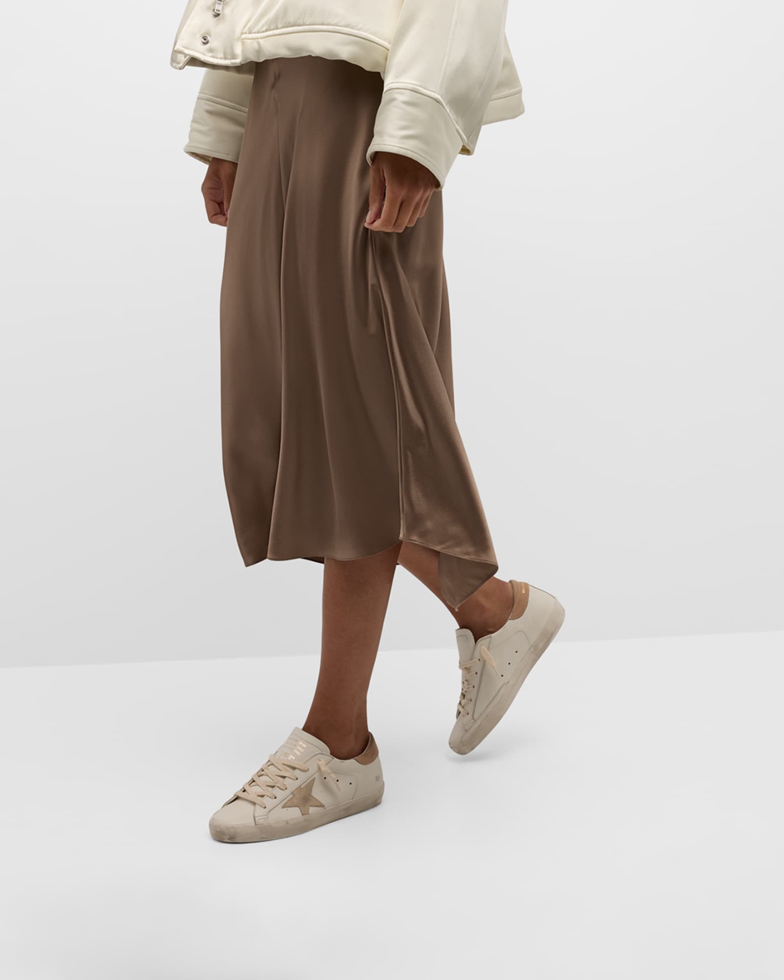 Superstar Leather Low-Top Sneakers  1